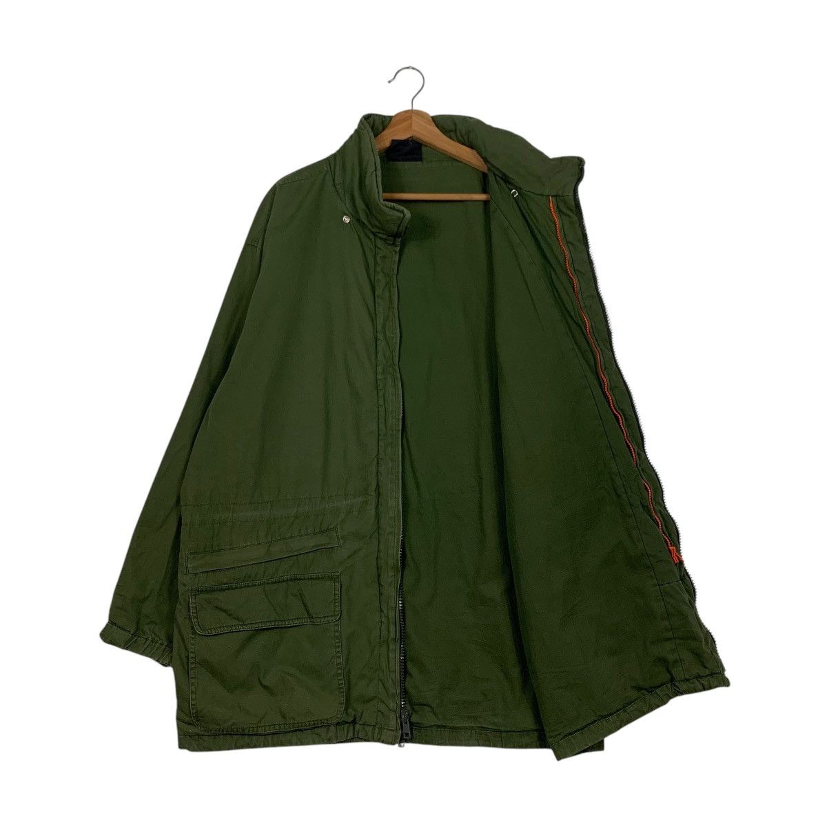 Eddie Bauer EDDIE BAUER Olive Green Parka Jacket Workwear #2307-C103 Size US L / EU 52-54 / 3 - 9 Thumbnail