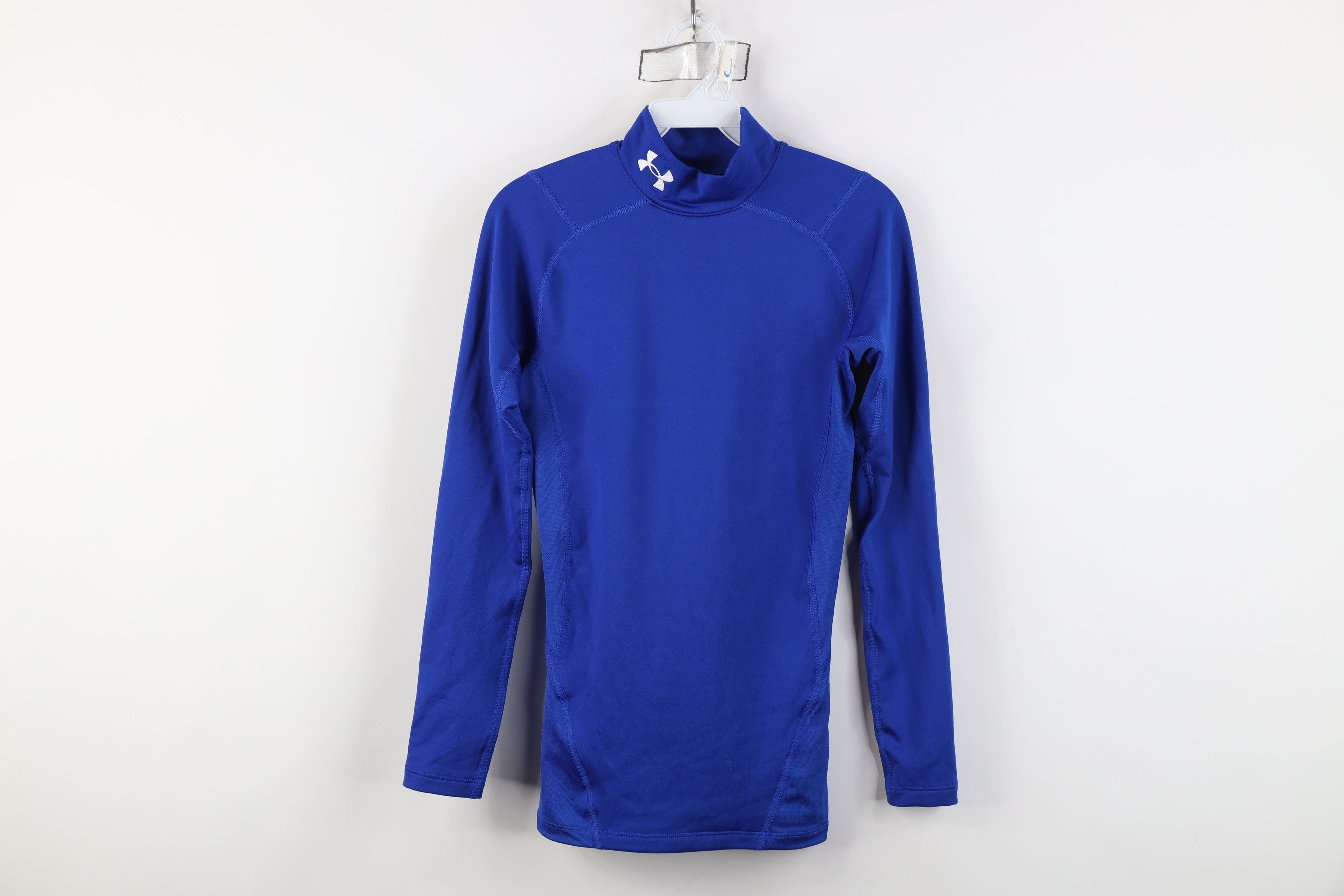 Under Armour Under Armour Mens Compression Mock Neck Long Sleeve T-Shirt Size US S / EU 44-46 / 1 - 1 Thumbnail