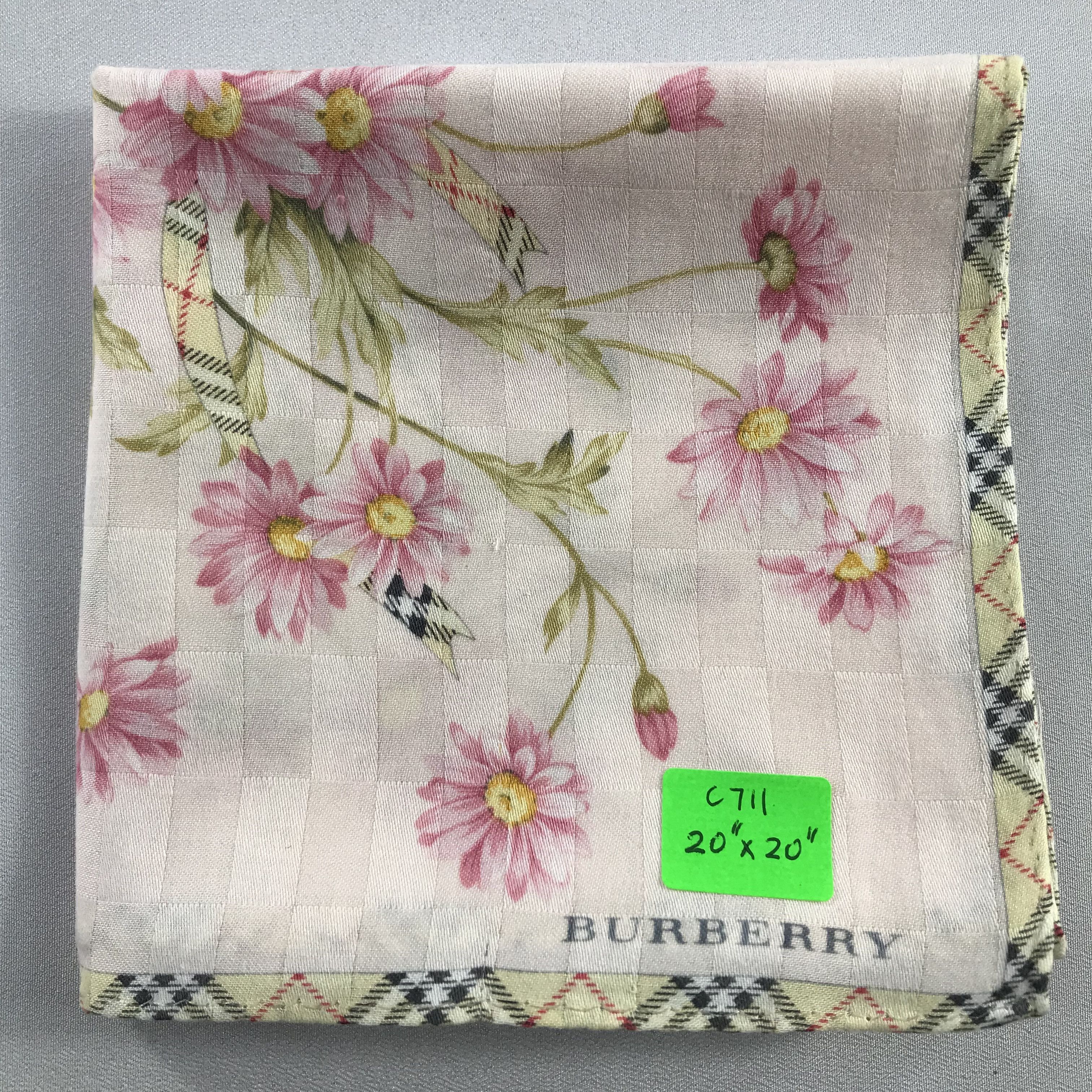 Burberry Burberry Handkerchief / Bandana / Neckerchief C711 Size ONE SIZE - 7 Thumbnail
