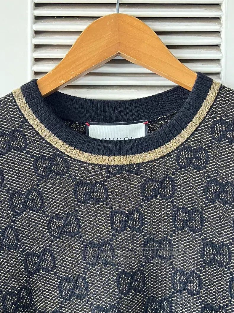 Gucci Gucci Short-sleeved knitwear Size L / US 10 / IT 46 - 3 Thumbnail