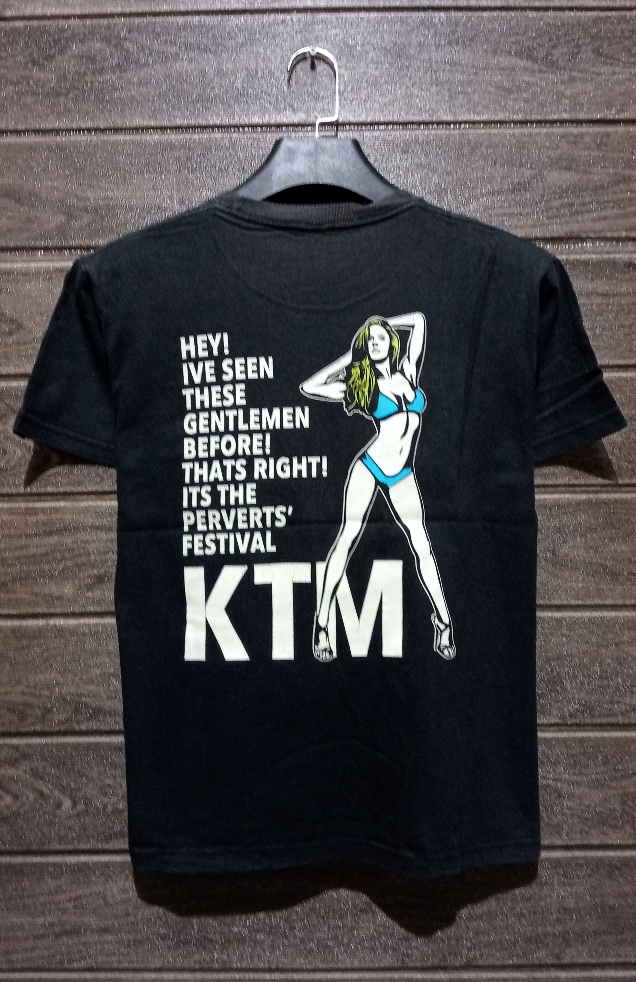 Japanese Brand KTM Perverts Festival Tee Very Rare Size US S / EU 44-46 / 1 - 1 Thumbnail