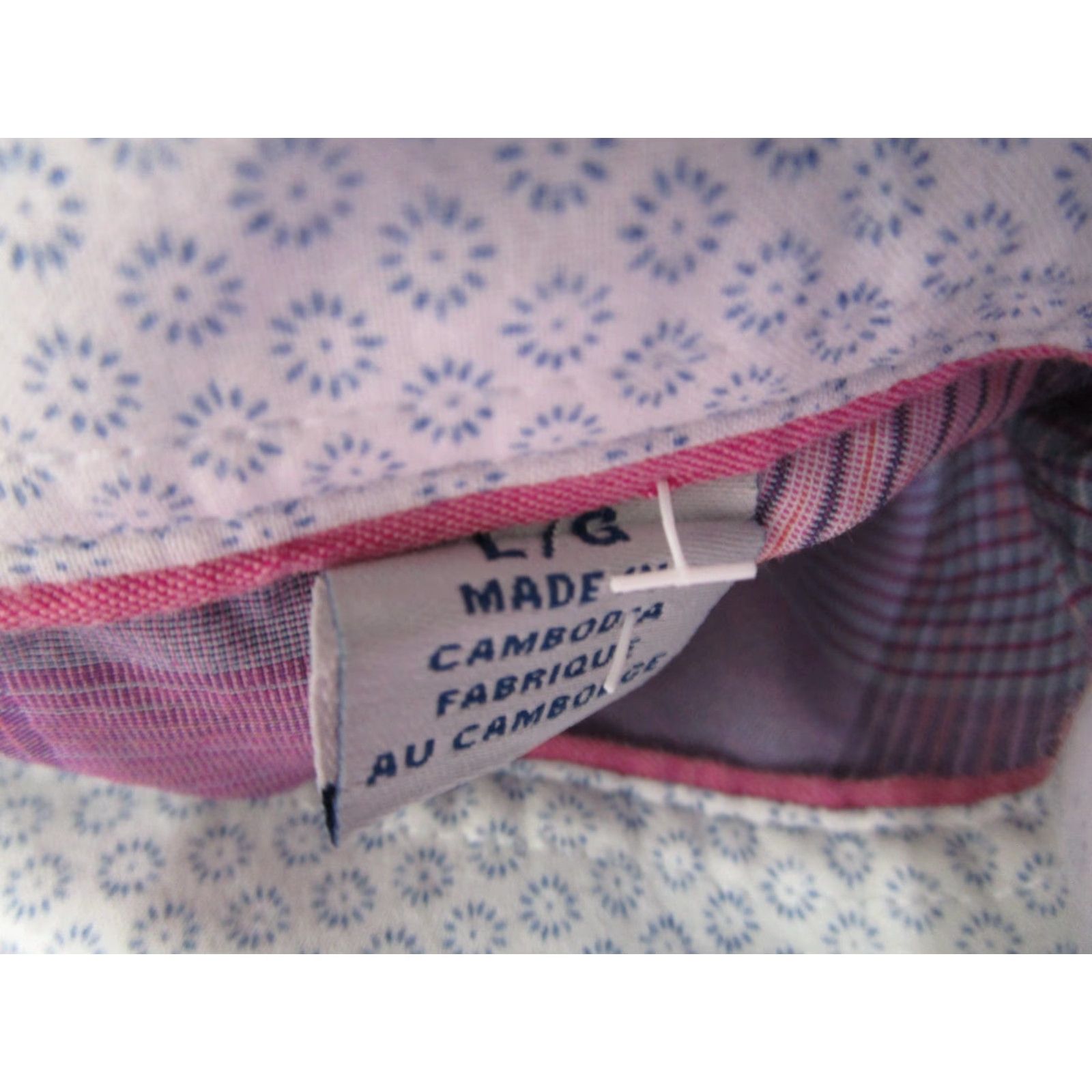 Tommy Bahama Tommy Bahama Shirt Mens Large Pink Sarasota Stretch Button Up Coolmax Flip Cuff Size US L / EU 52-54 / 3 - 6 Thumbnail