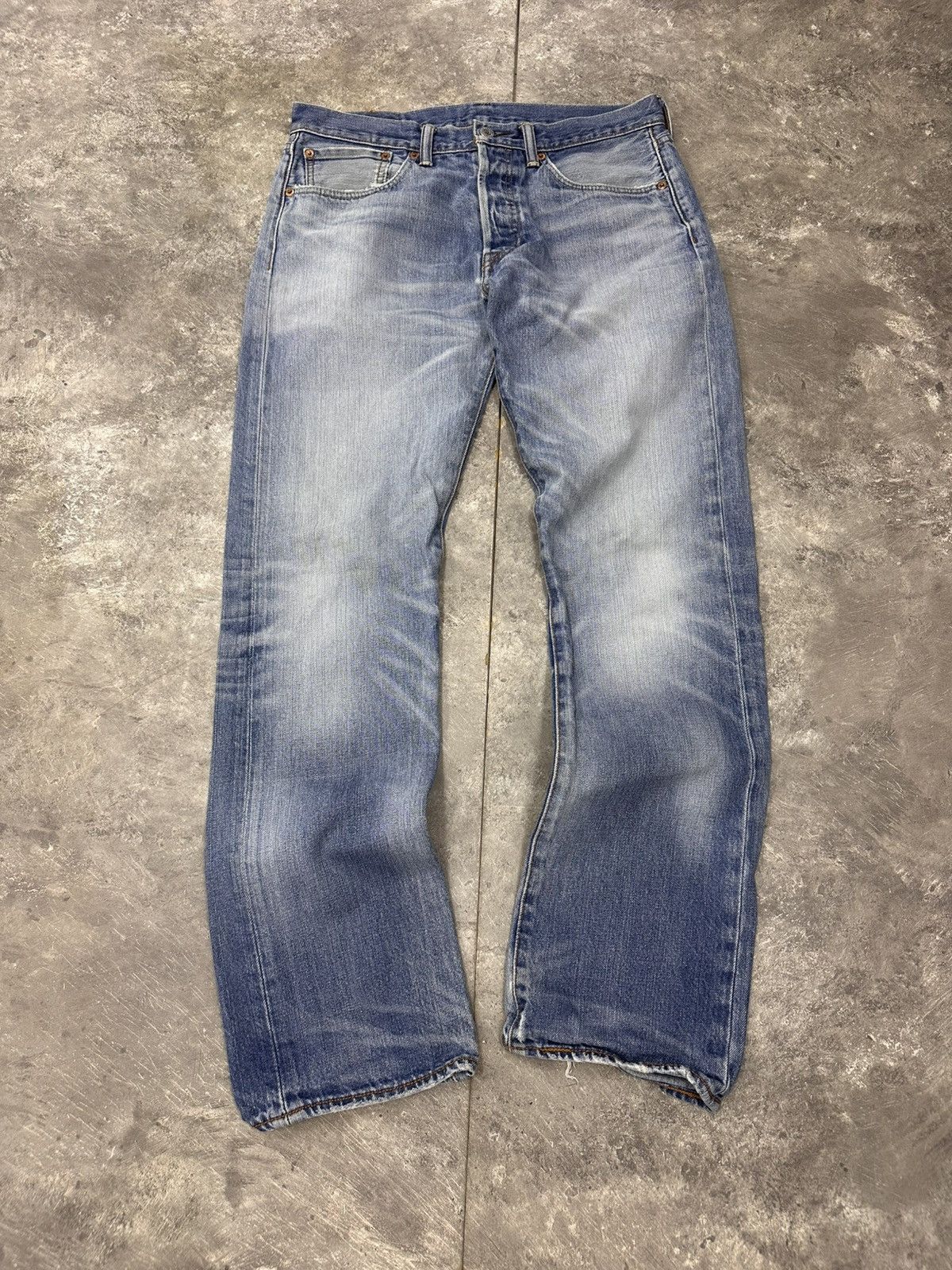 Hysteric Glamour Levis 501 Washed Denim Jeans Size US 32 / EU 48 - 2 Thumbnail