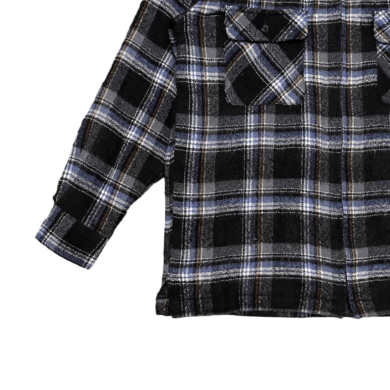 Japanese Brand Vintage Daily Wear by Boon Pal Flannel Acrylic Jacket Size US M / EU 48-50 / 2 - 3 Thumbnail