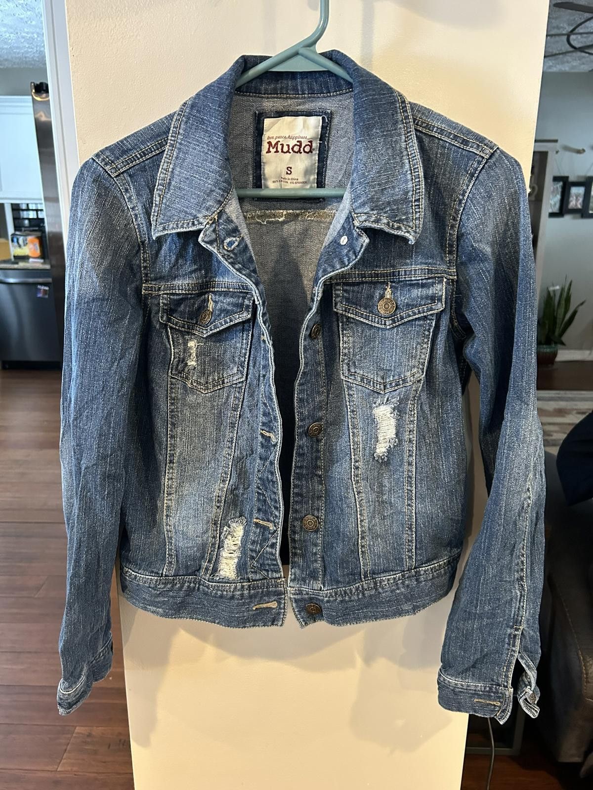 Other Vintage Mudd Women's Denim Jacket Size Small Size S / US 4 / IT 40 - 1 Thumbnail