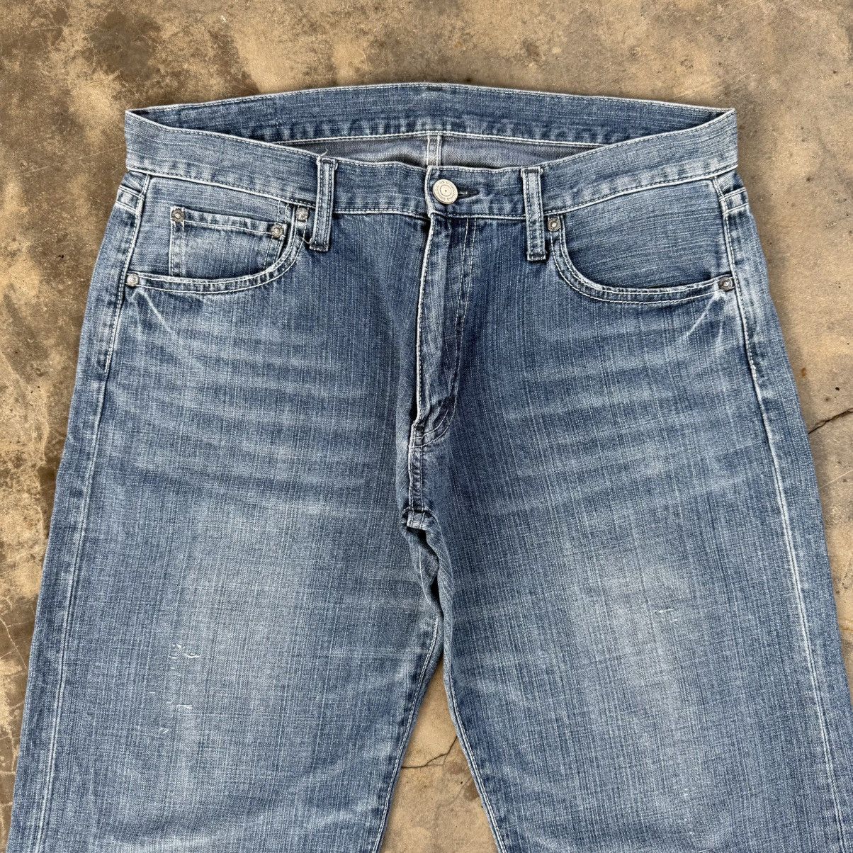 Japanese Brand VINTAGE JAPANESE FADED JEANS DENIM PANTS Size US 35 - 2 Thumbnail