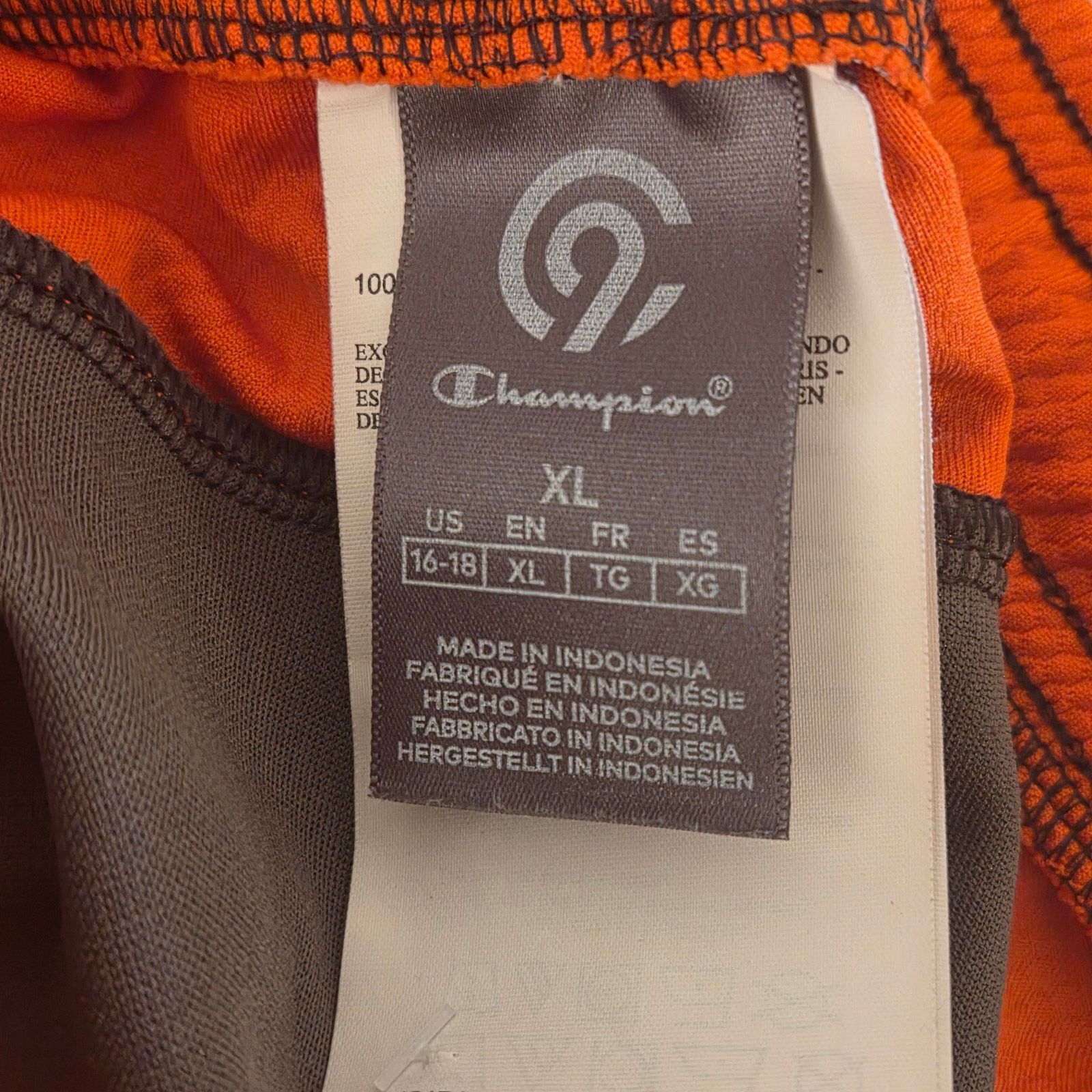 Champion Champion Men's XL Grey and Orange Sweatpants Size US 34 / EU 50 - 5 Thumbnail