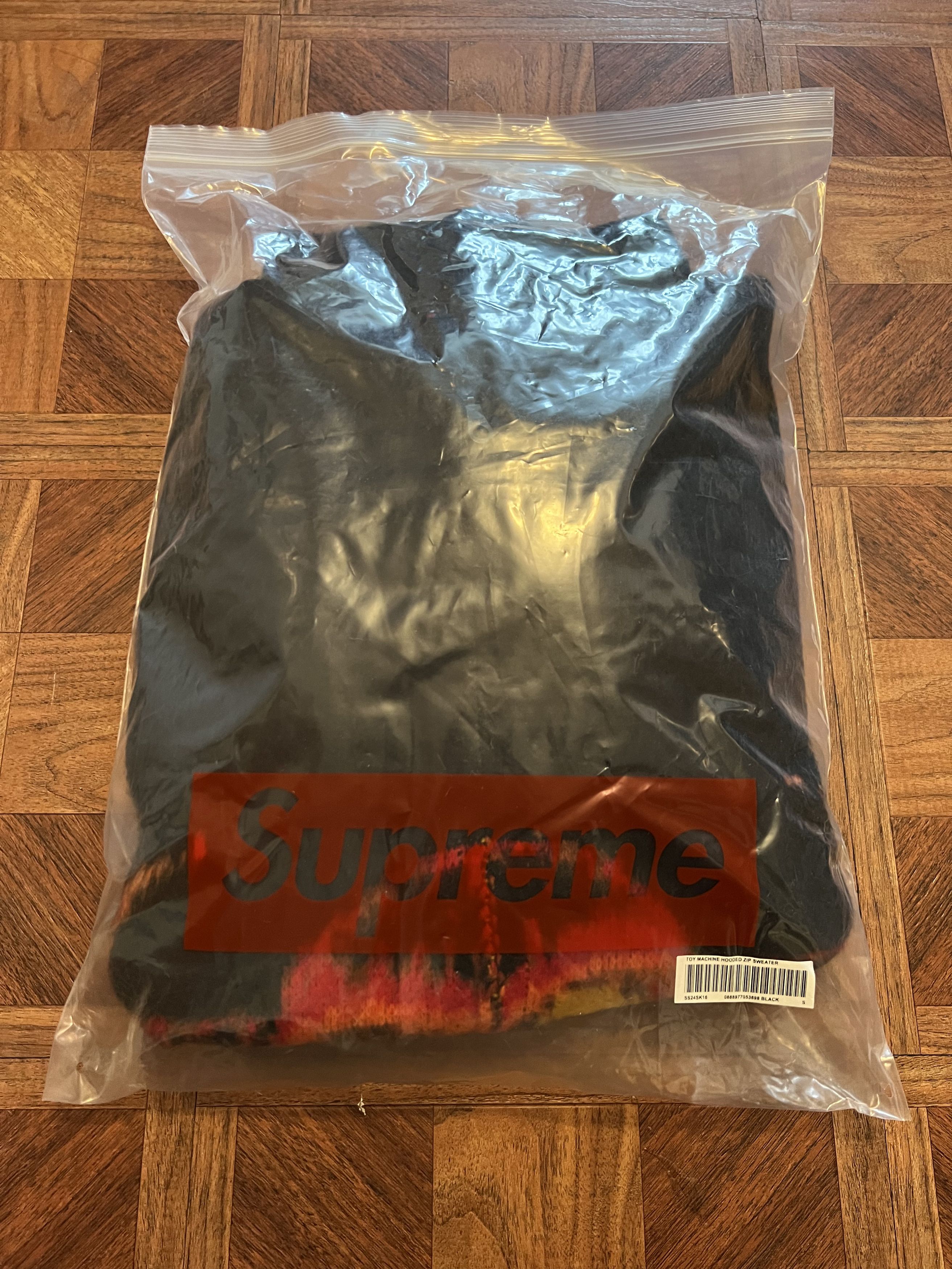 Supreme × Toy Machine Supreme Toy Machine Devil Zip Hoodie Sweatshirt SS24 Size US S / EU 44-46 / 1 - 3 Thumbnail