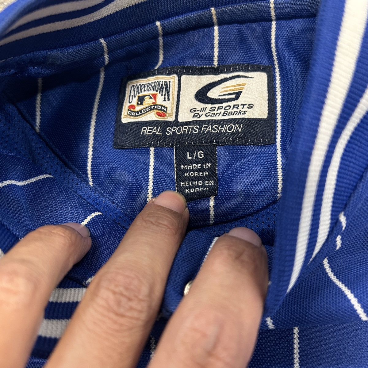 Vintage Vintage LA Dodgers 1955 World Champions Jacket Size US XS / EU 42 / 0 - 3 Thumbnail