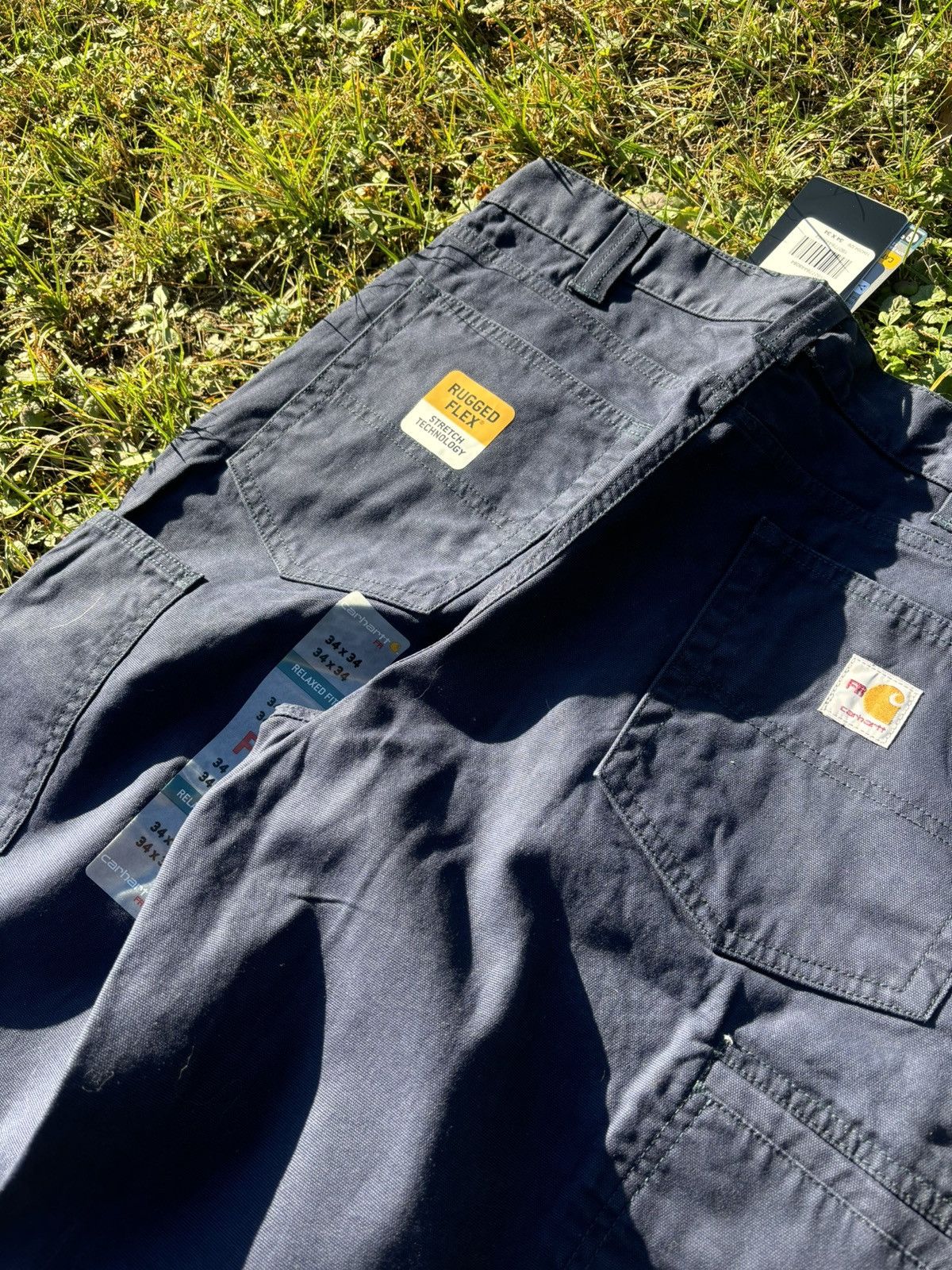 Carhartt × Carhartt Wip × Vintage Baggy carpenter workwear Carhartt pants BNWT Size US 34 / EU 50 - 3 Thumbnail