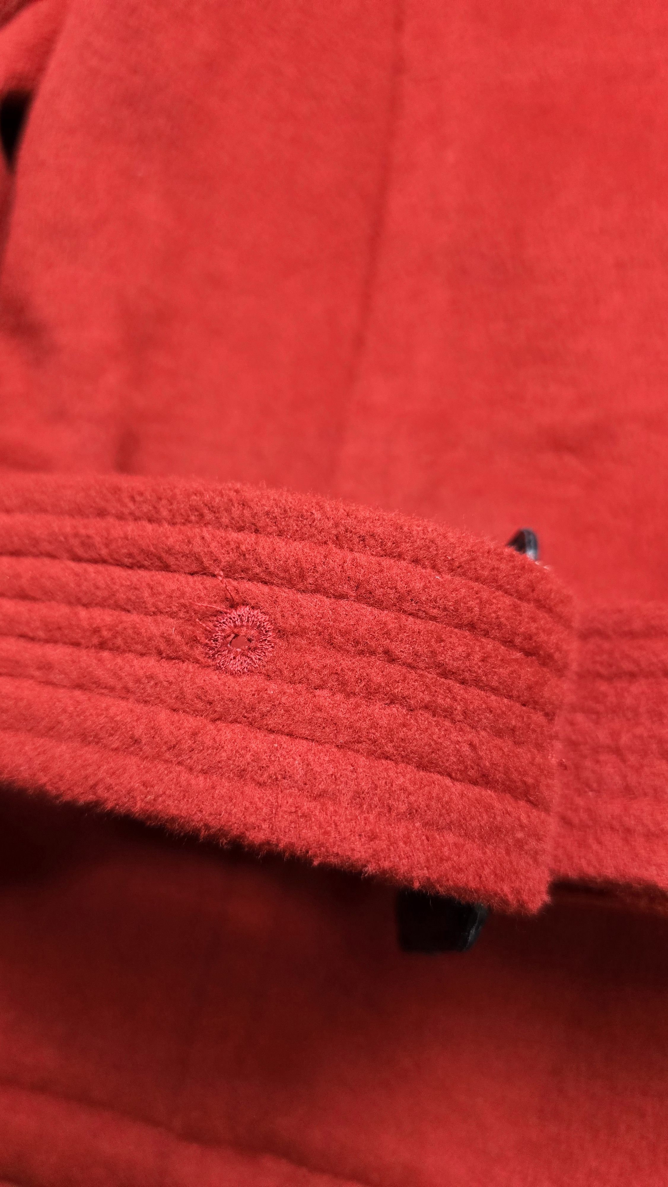 Burberry Burberry Women's Red Wool Belted Coat Size S / US 4 / IT 40 - 16 Thumbnail