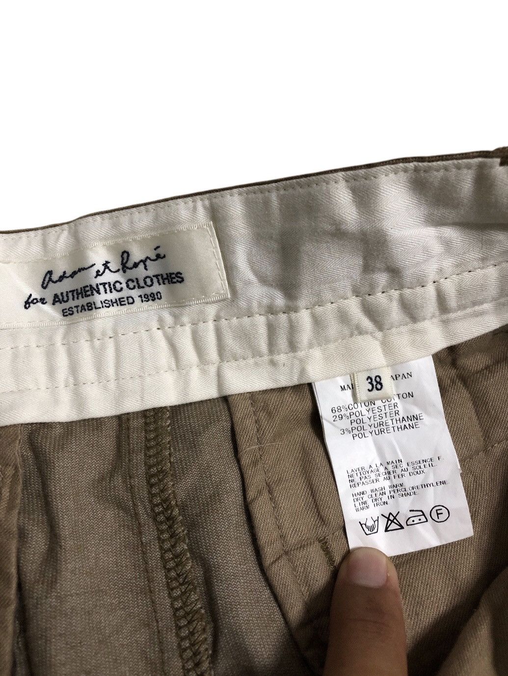 ADAM ET ROPE Vintage adam et rope wide leg short pants Size US 28 / EU 44 - 9 Thumbnail