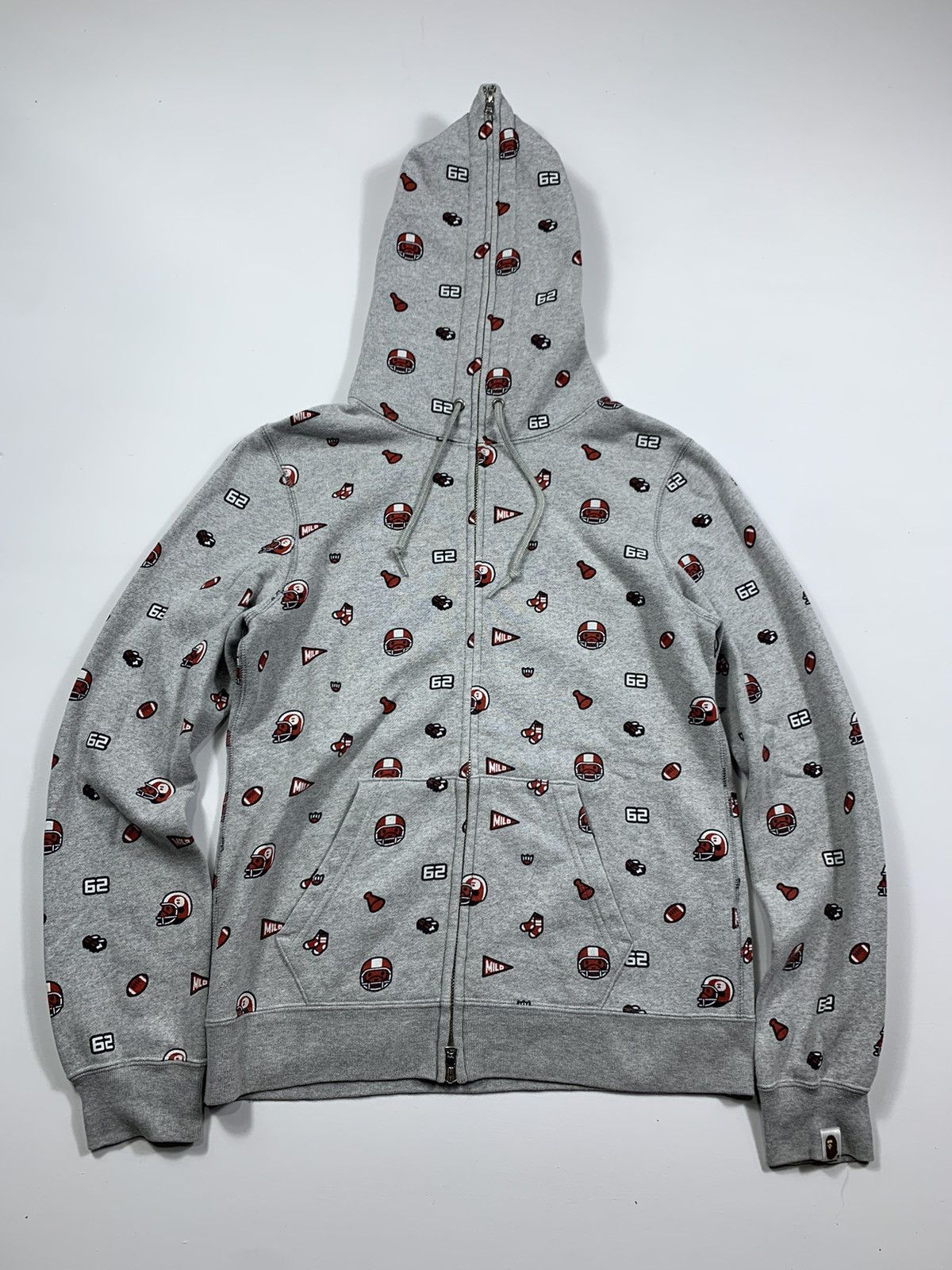 Bape A BATHING APE MLB FULL ZIP UP HOODIE Size XS / US 0-2 / IT 36-38 - 2 Thumbnail