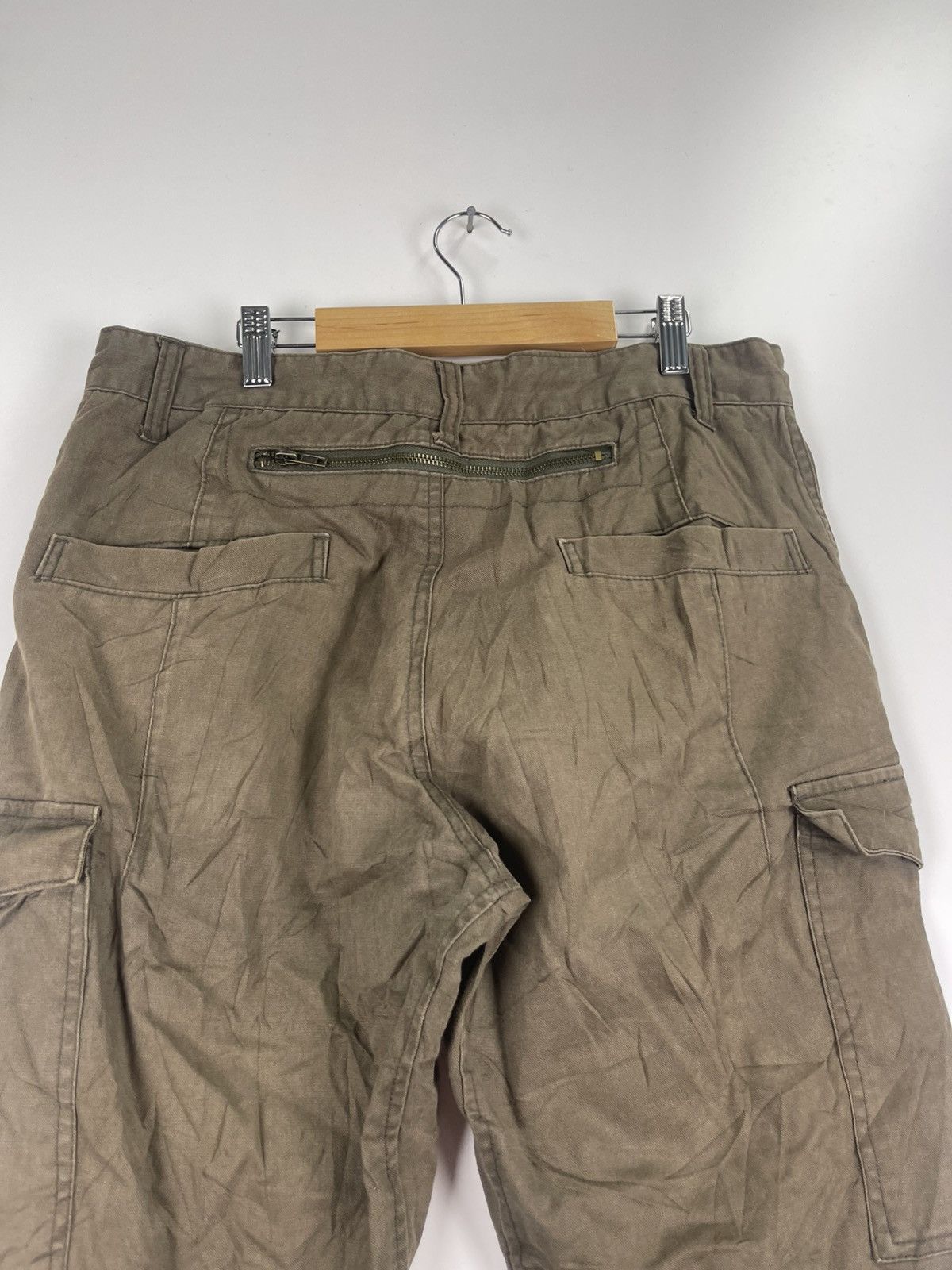 Global Work × Japanese Brand × Vintage Vintage Global Work Cargo Pant Size US 32 / EU 48 - 14 Thumbnail