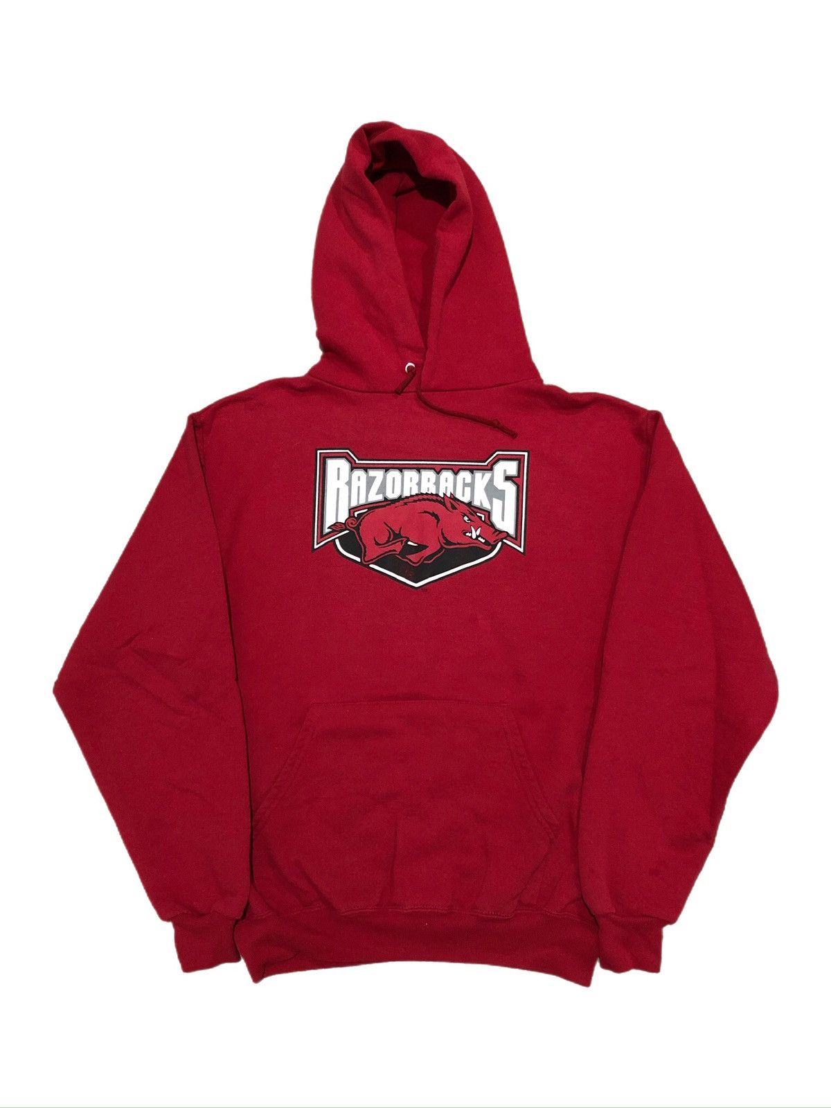 Jerzees × NCAA × Vintage Y2K Arkansas Razorbacks Hoodie Size US M / EU 48-50 / 2 - 1 Thumbnail