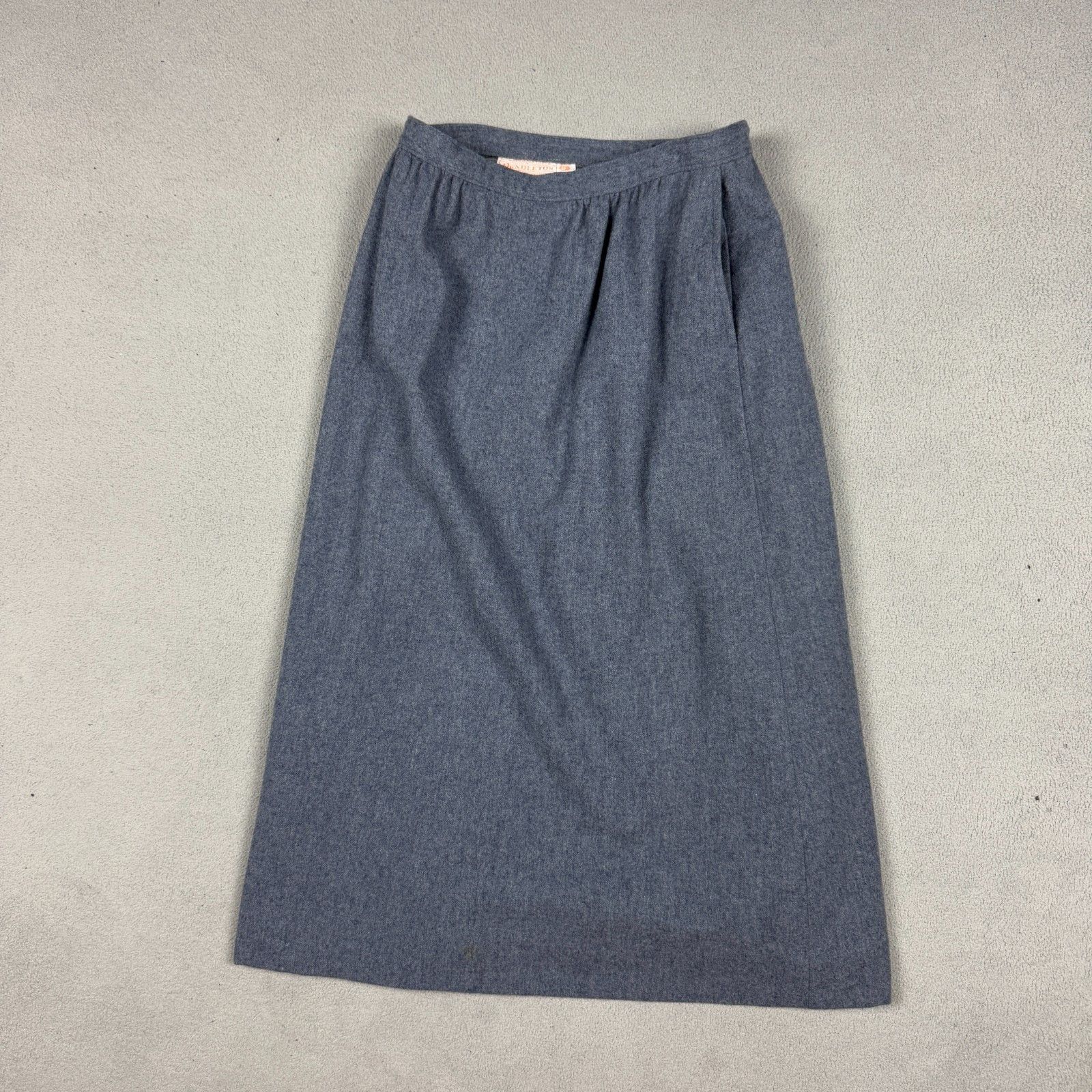 Pendleton Vintage Pendleton Wool Skirt Made in USA Talon Zipper 26 Size 26" / US 2 / IT 38 - 2 Thumbnail