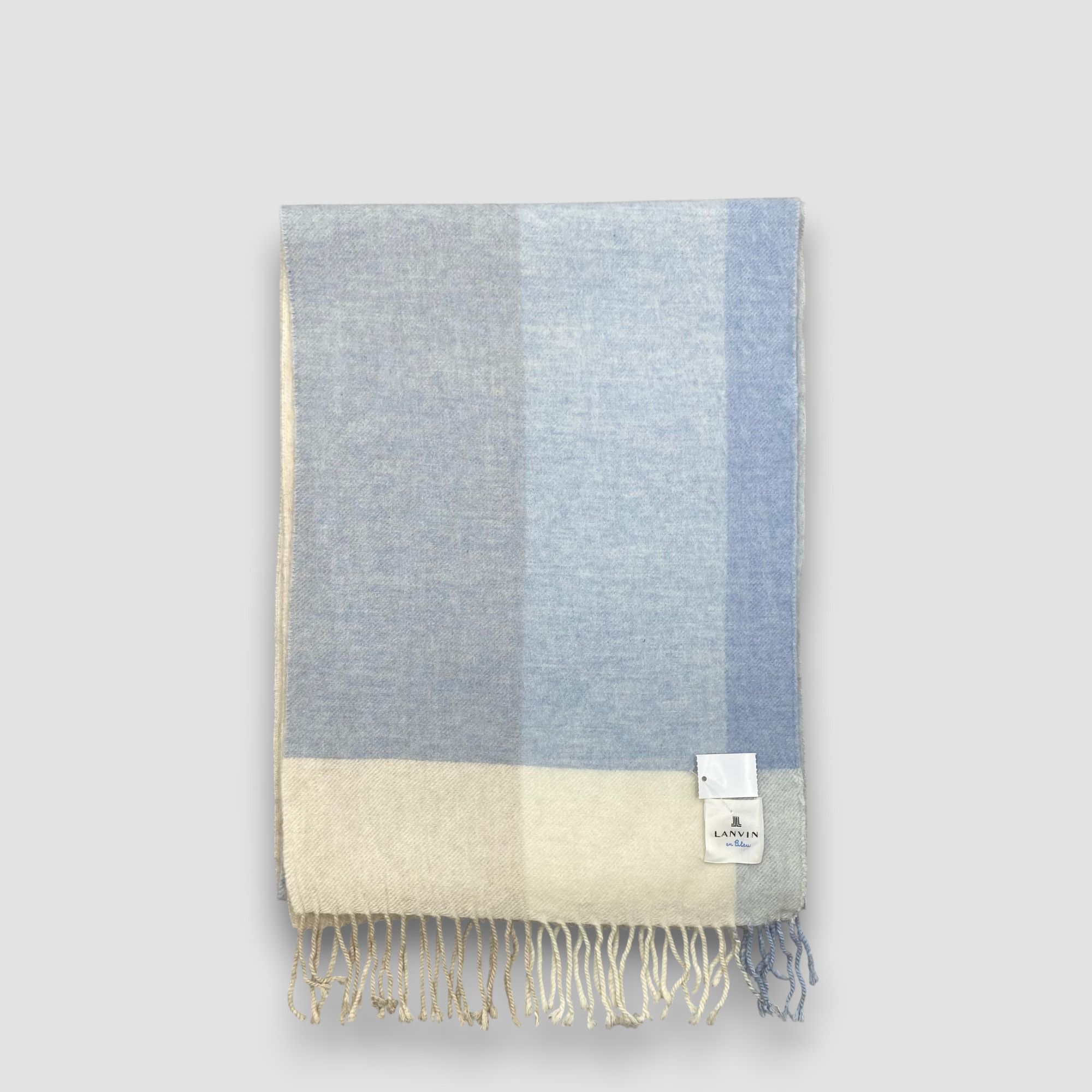 Vintage Lanvin Scarf Muffler Wool Cashmere Winter Scarves