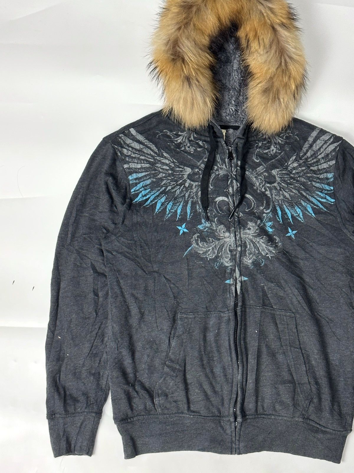 If Six Was Nine Fur hoodie faded glory Styled ifsix lgb Size US M / EU 48-50 / 2 - 3 Thumbnail