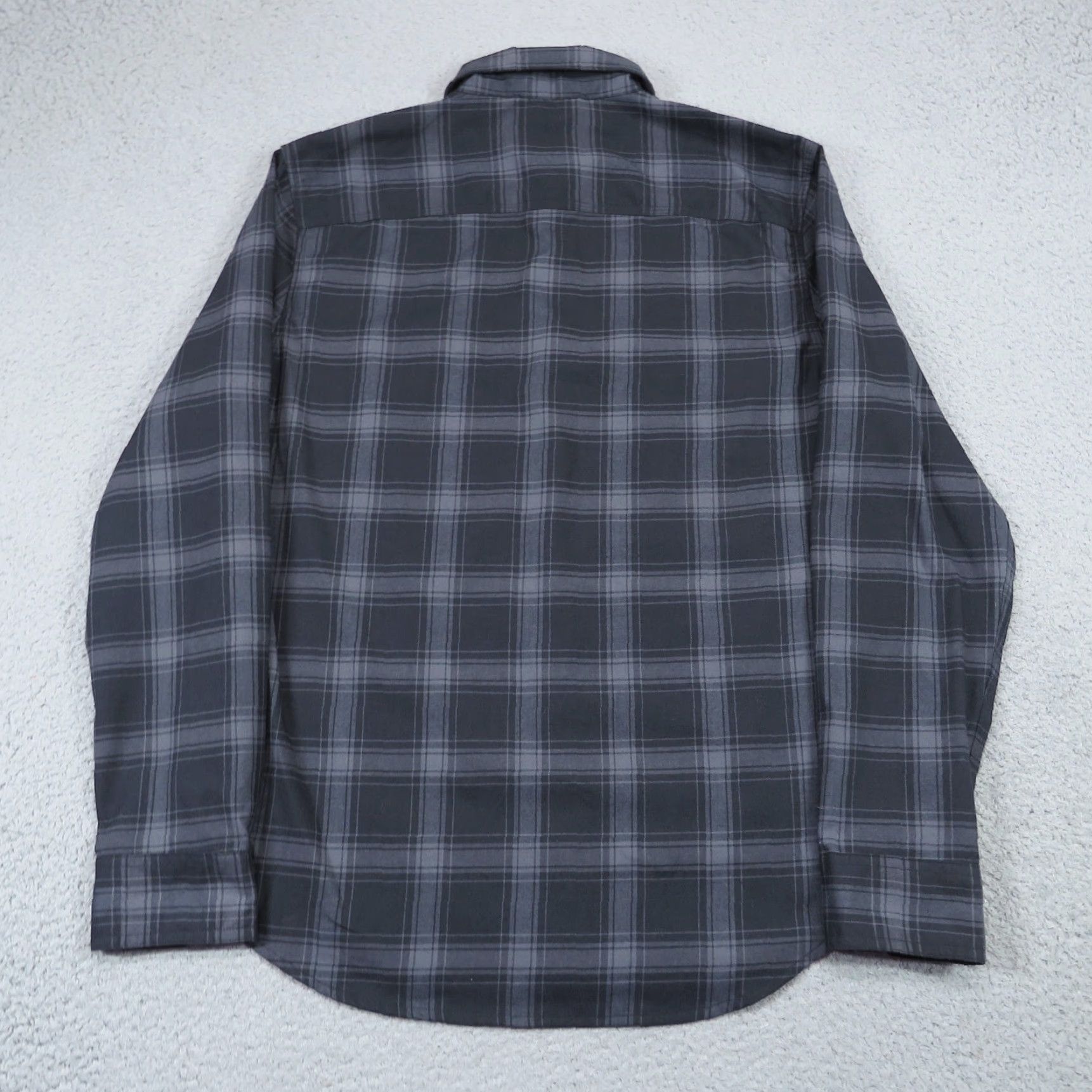 Vintage Mack Weldon Shirt Mens Large Grey Plaid Wool Polyester Flannel Blend Soft Pocket Button-Up Shirt Mens Large Grey Plaid Wool Polyester Flannel Pocket Size US L / EU 52-54 / 3 - 4 Thumbnail