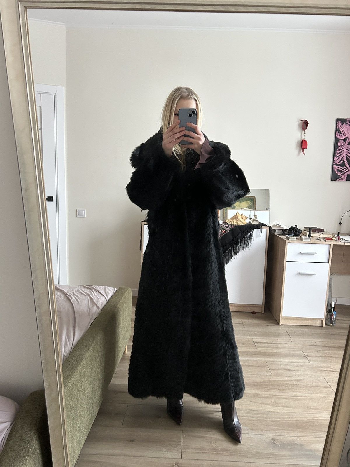 Berghaus wolf fur coat Size M / US 6-8 / IT 42-44 - 3 Thumbnail