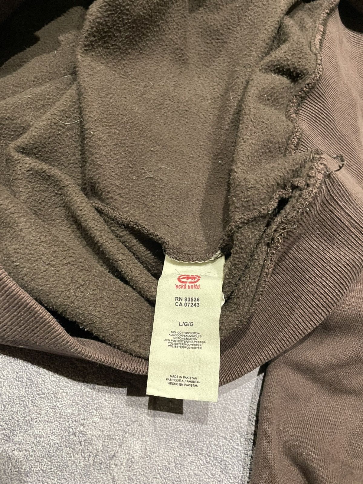Ecko Unltd. × Vintage Vintage Ecko Unltd Y2K Sweatshirt Skate Boxy Fit Size US L / EU 52-54 / 3 - 7 Thumbnail