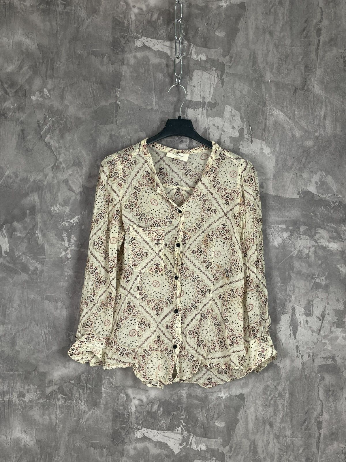 Isabel Marant Etoile Vintage Isabel Marant Avant Garde Button Up Shirt Size S / US 4 / IT 40 - 1 Thumbnail