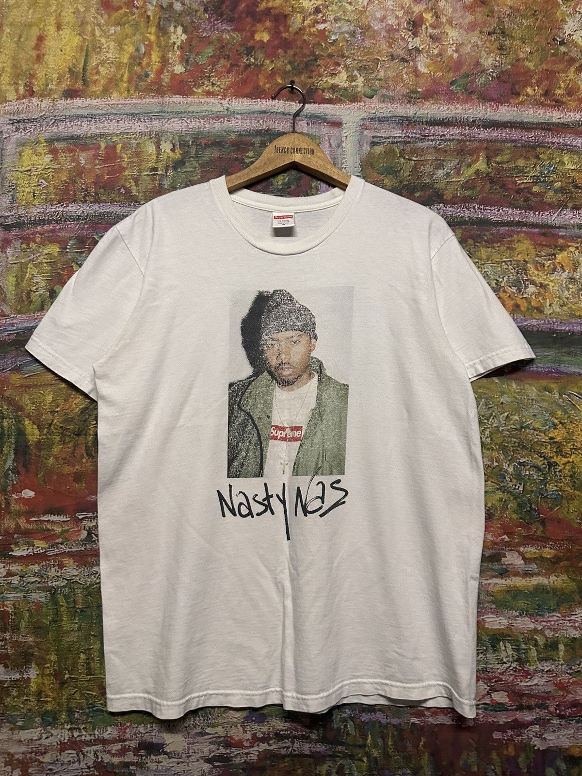 Nas × Supreme Supreme Nasty Nas Tee Size US M / EU 48-50 / 2 - 3 Thumbnail