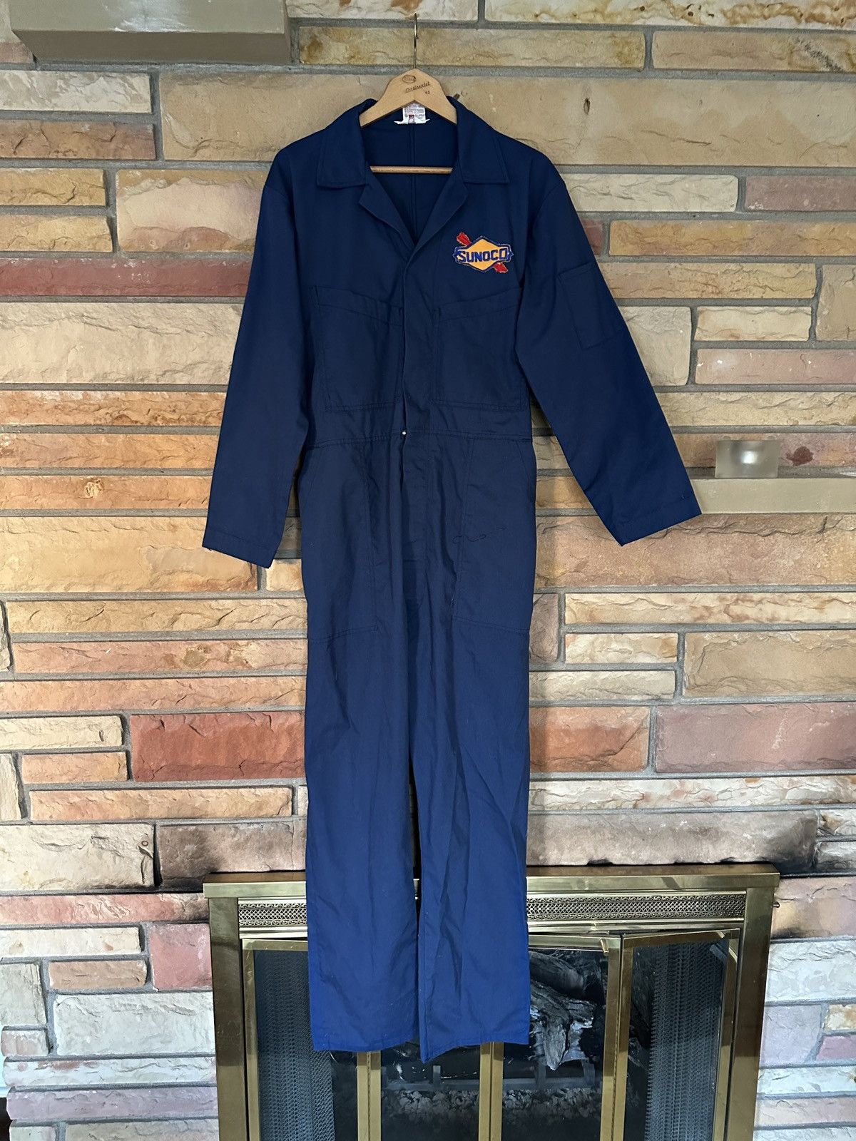Vintage Sunoco Mechanic Work Coveralls