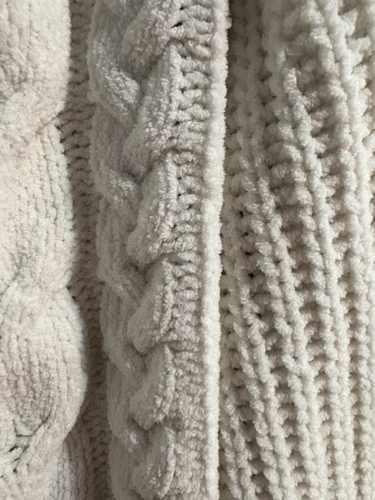 Other Derek Heart Women's Cardigan Cable-knit Crochet Sweater Size XL / US 12-14 / IT 48-50 - 4 Thumbnail