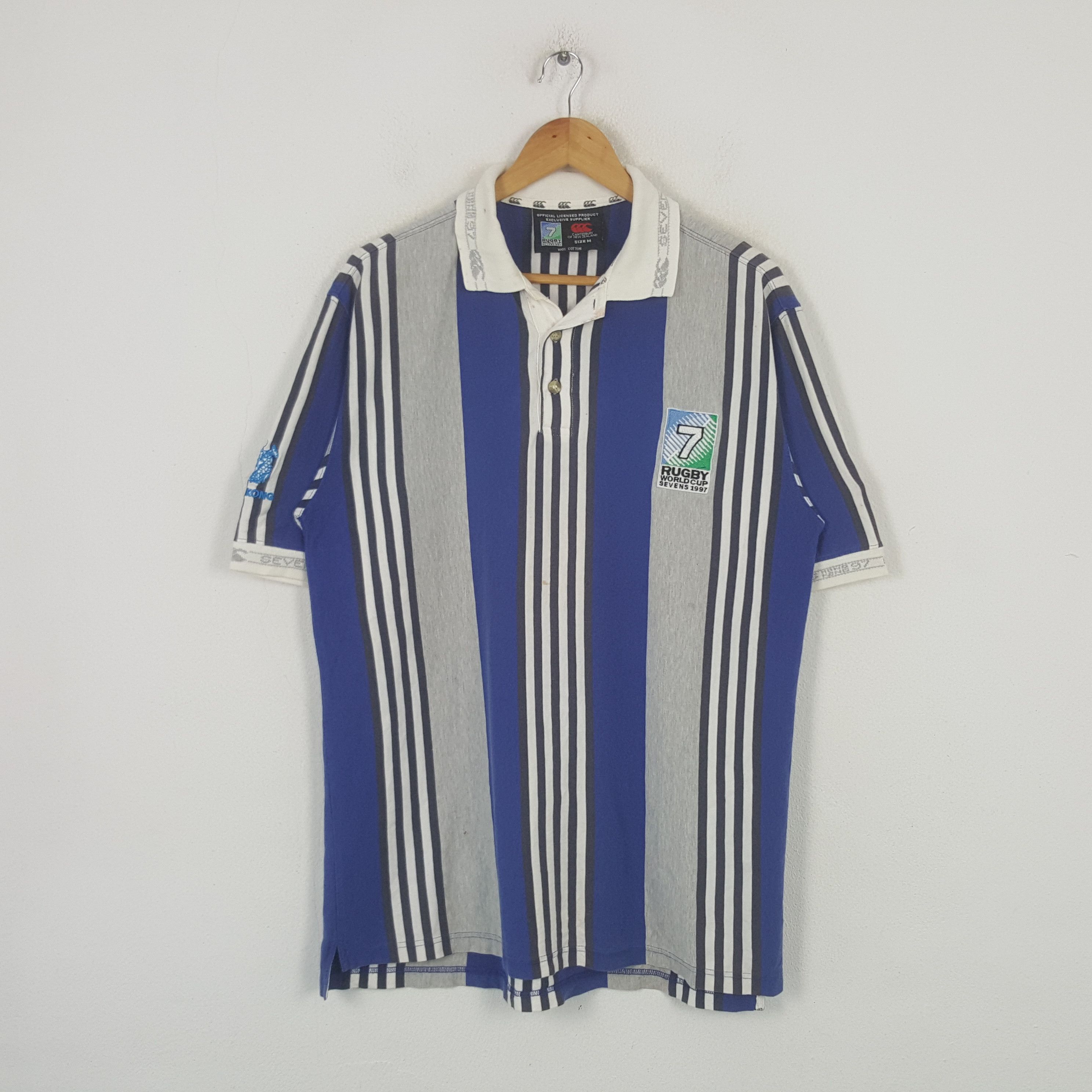 Canterbury of New Zealand Vintage Canterbury Of New Zealand World Cup 1997 Polos RR23 Size US L / EU 52-54 / 3 - 1 Thumbnail