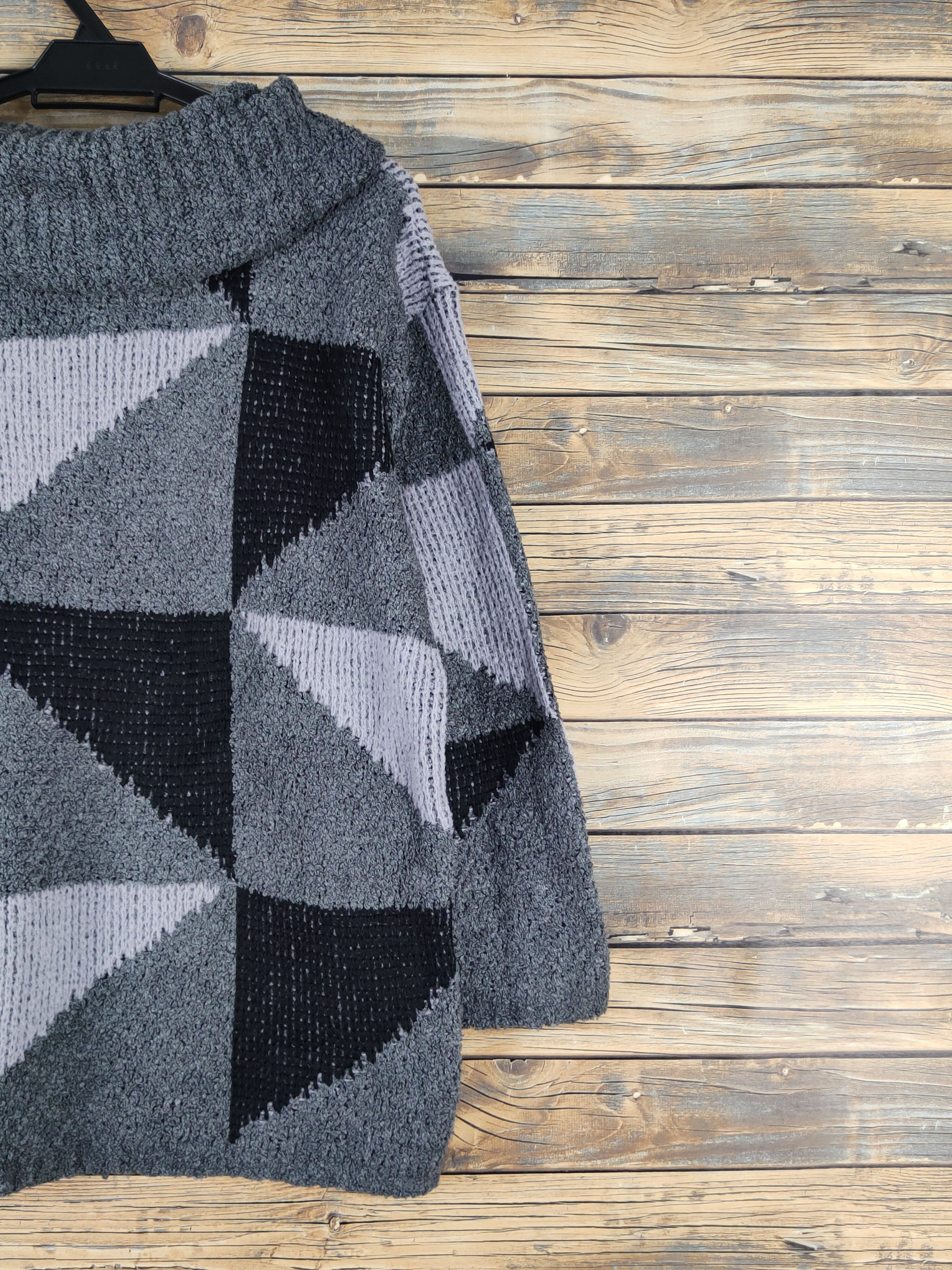 Homespun Knitwear Epris Claire Dark Gray Knitwear Sweatshirts #W1349 Size M / US 6-8 / IT 42-44 - 9 Thumbnail