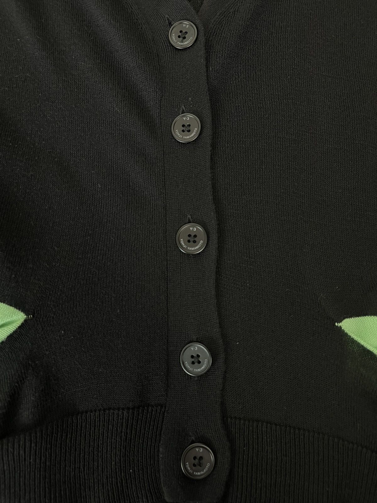 Yohji Yamamoto Ss2015 Y3 yohji yamamoto x adidas boxy knitted cardigan Size US M / EU 48-50 / 2 - 10 Thumbnail