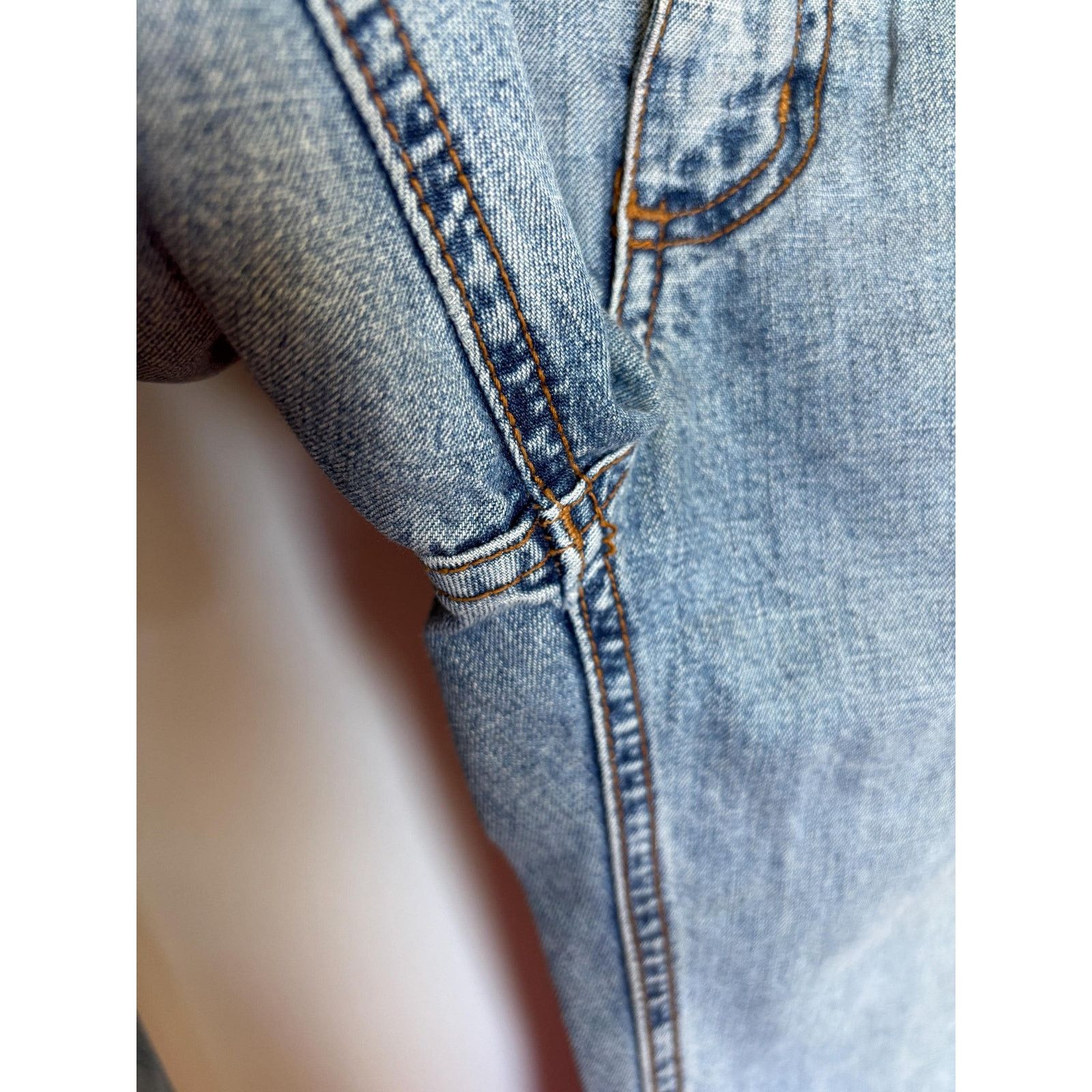 Guess × Vintage Vintage Guess Italy 27 High Waist Straight Leg 90s DenimRare Size US 27 - 9 Thumbnail