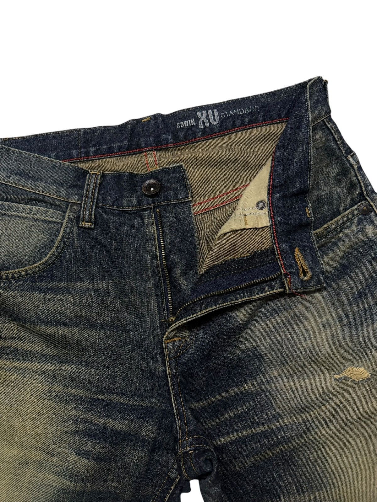 Edwin EDWIN EX404 Exclusive Vintage Japanese Denim Jeans | W32 Size US 34 / EU 50 - 9 Thumbnail