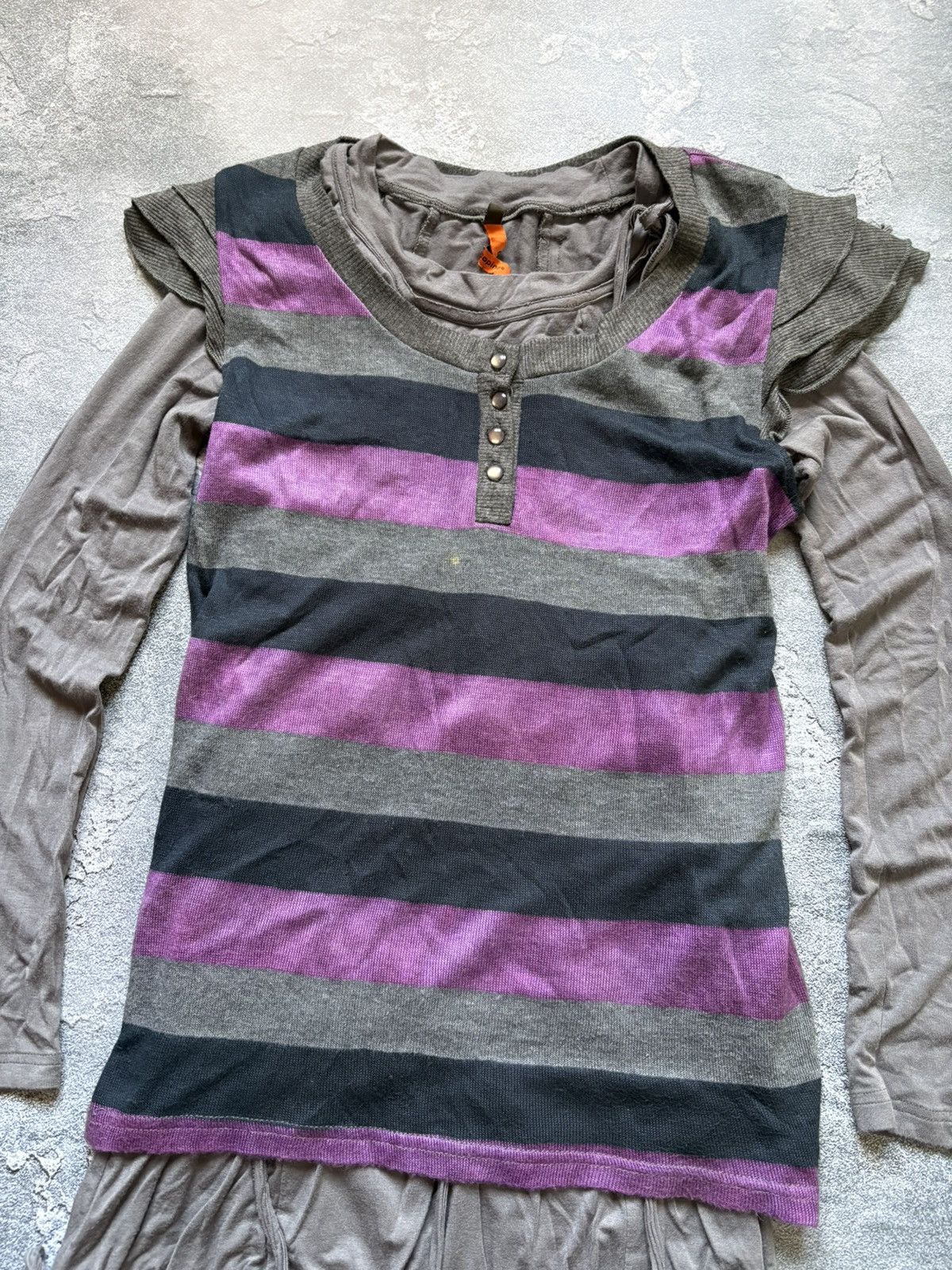 Cop Copine Crazy Vintage 00s Cop Copine Avant Garde Rhinestones Dress Size M / US 6-8 / IT 42-44 - 6 Thumbnail
