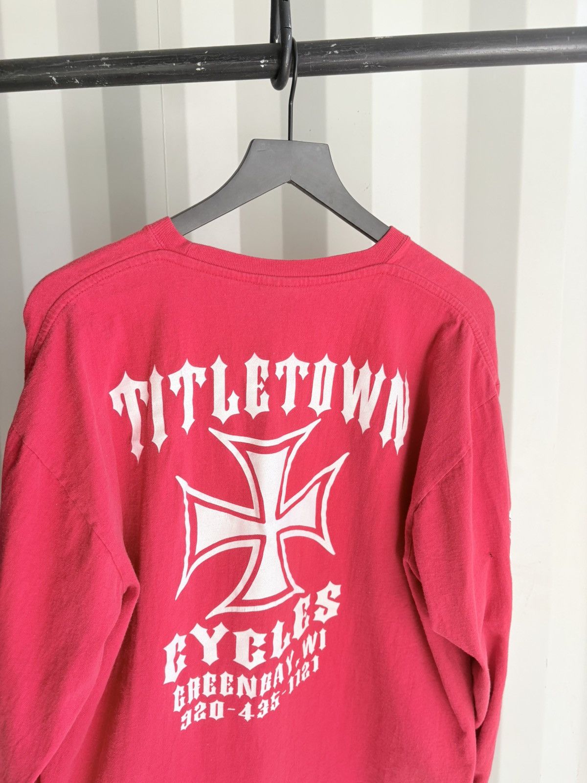 Vintage Vintage Choppers 4 Life Shirt Faded Distress Grunge Band Size US XL / EU 56 / 4 - 4 Thumbnail