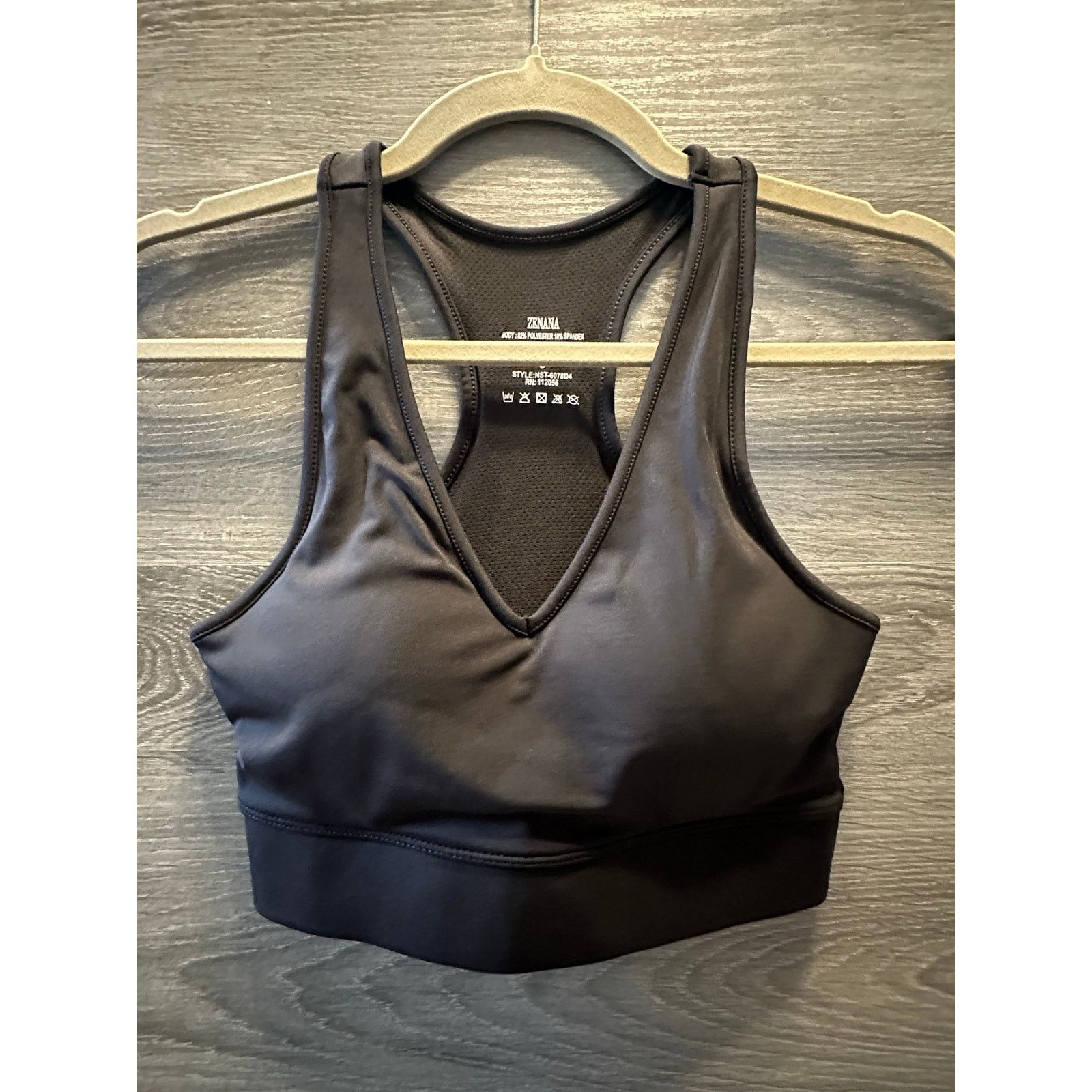 Other Black sports bra Great support (S) Size S / US 4 / IT 40 - 1 Thumbnail