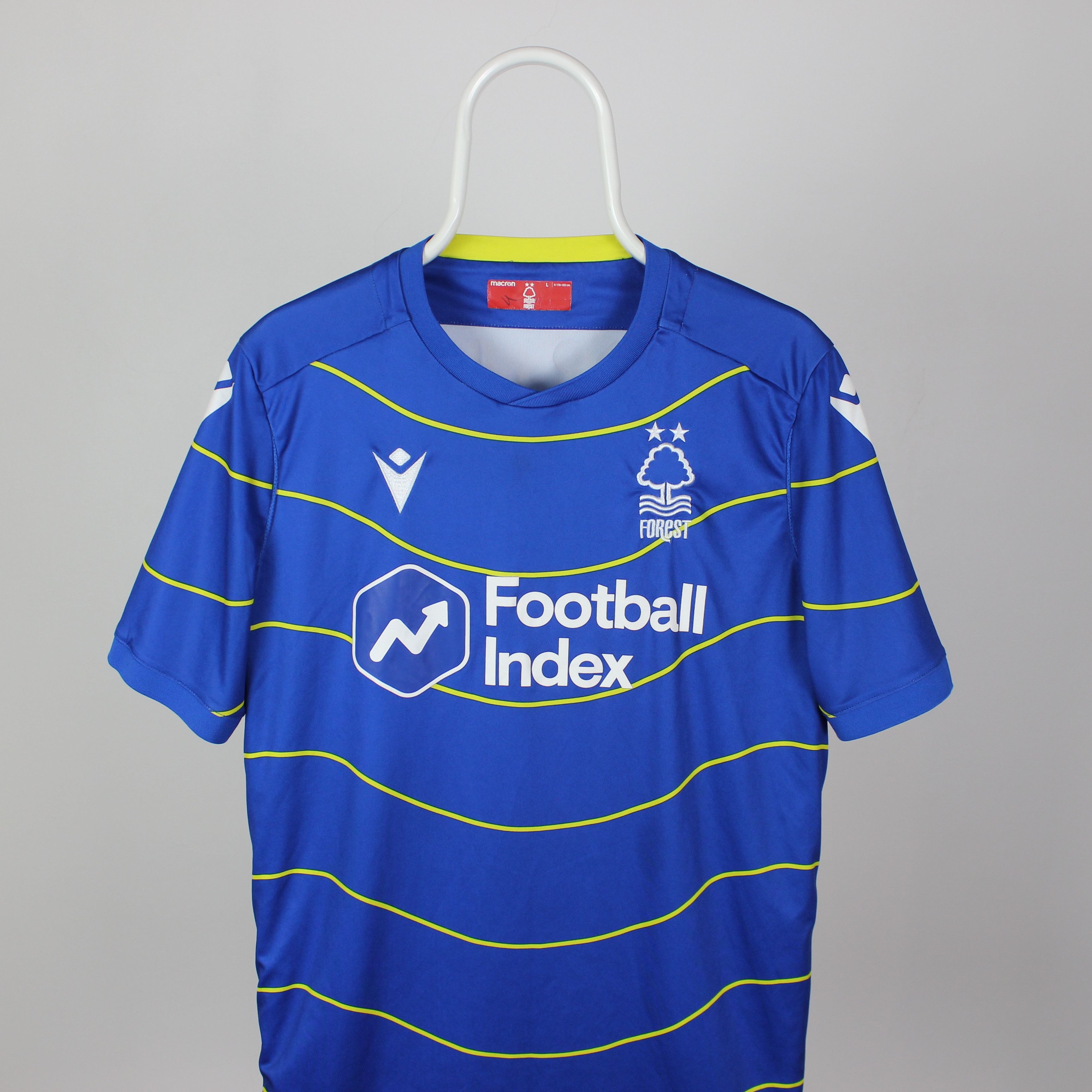Macron Nottingham Forest Away Football Shirt 2020/21 Adults Size US L / EU 52-54 / 3 - 1 Thumbnail