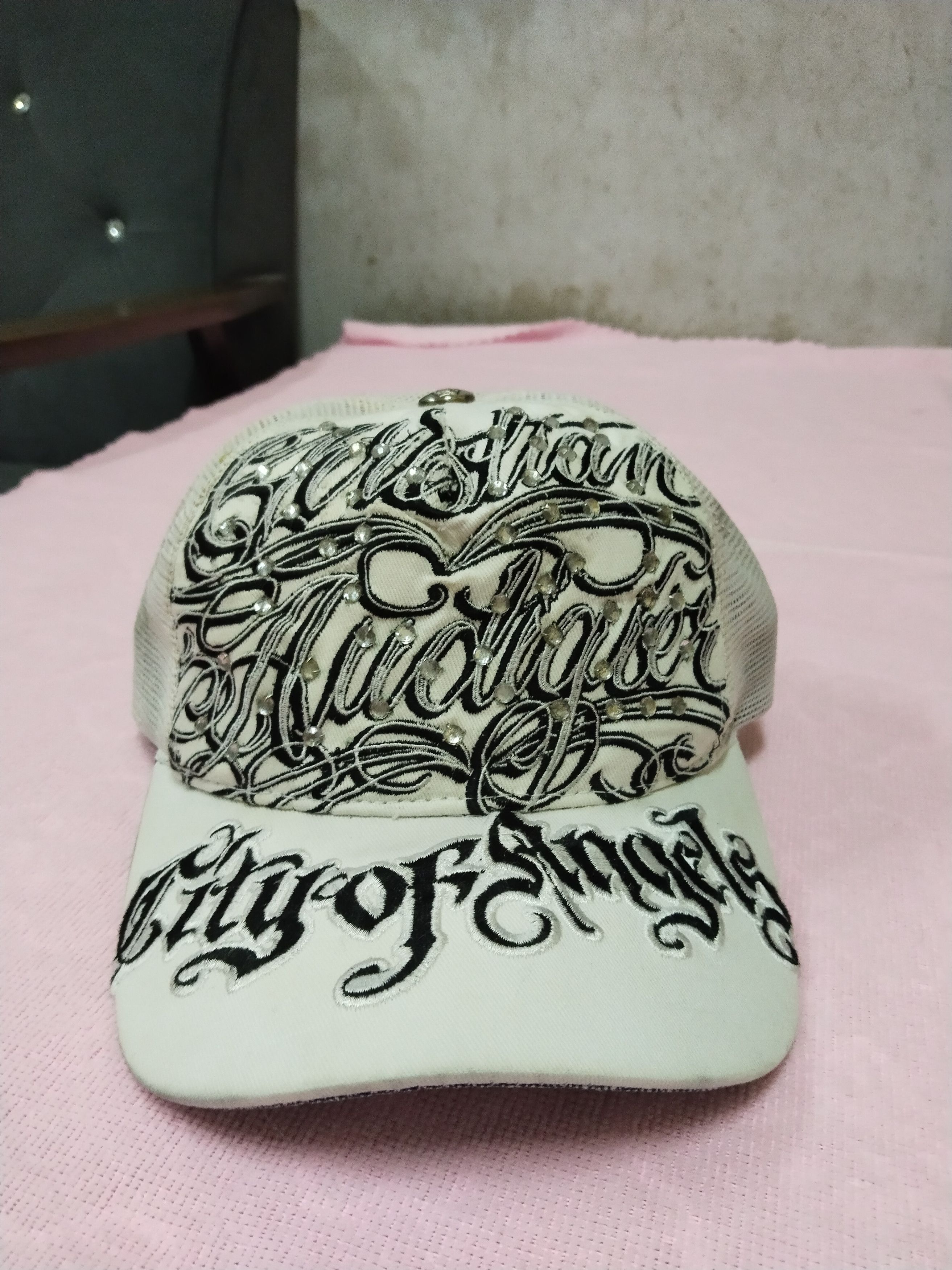 Christian Audigier CITY OF ANGELS CHRISTIAN AUDIGER TRUCKER HAT Size ONE SIZE - 1 Thumbnail