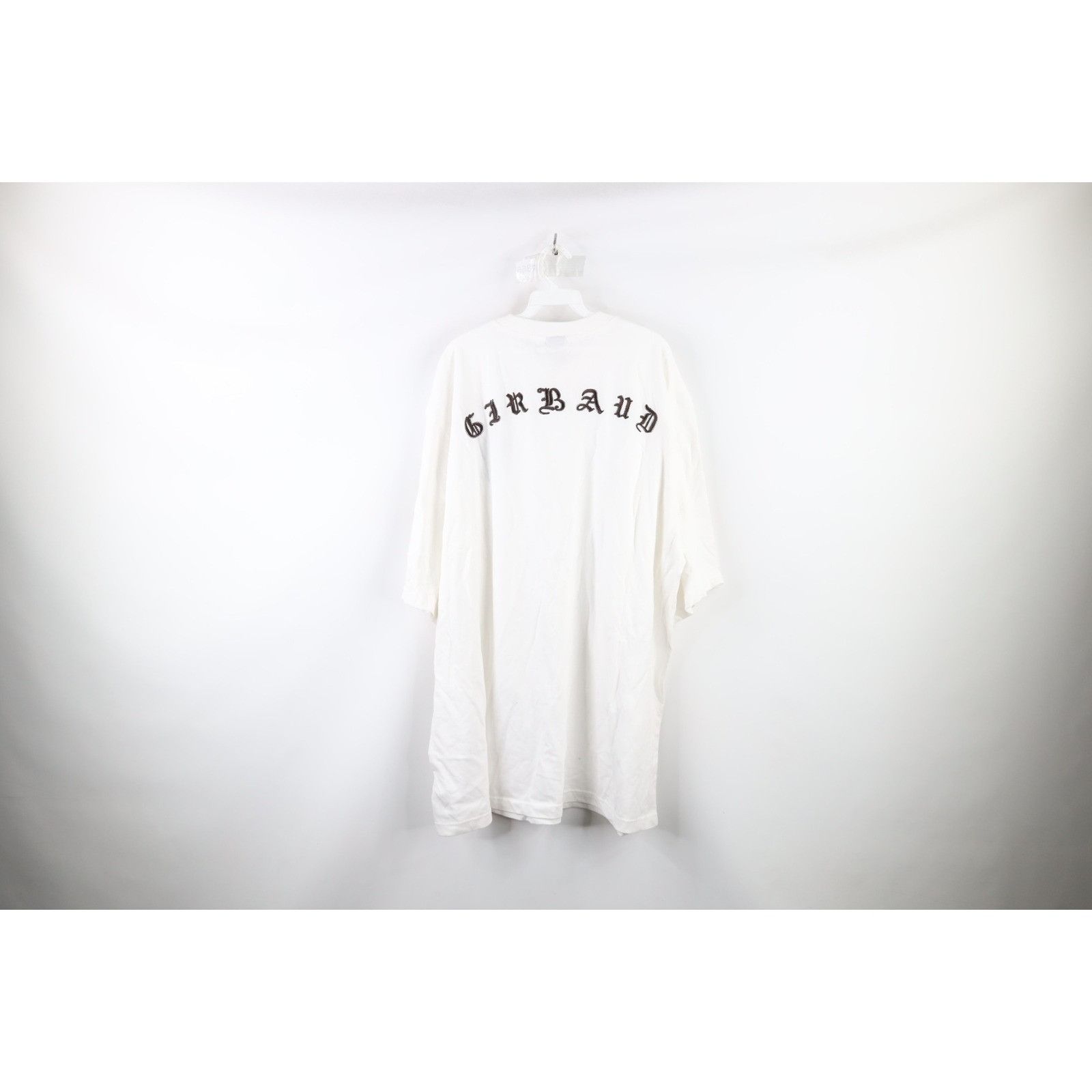 Marithe + Francois Girbaud × Vintage NOS Vintage Marithe Francois Girbaud Old English T-Shirt 3XL Size US XXL / EU 58 / 5 - 7 Thumbnail