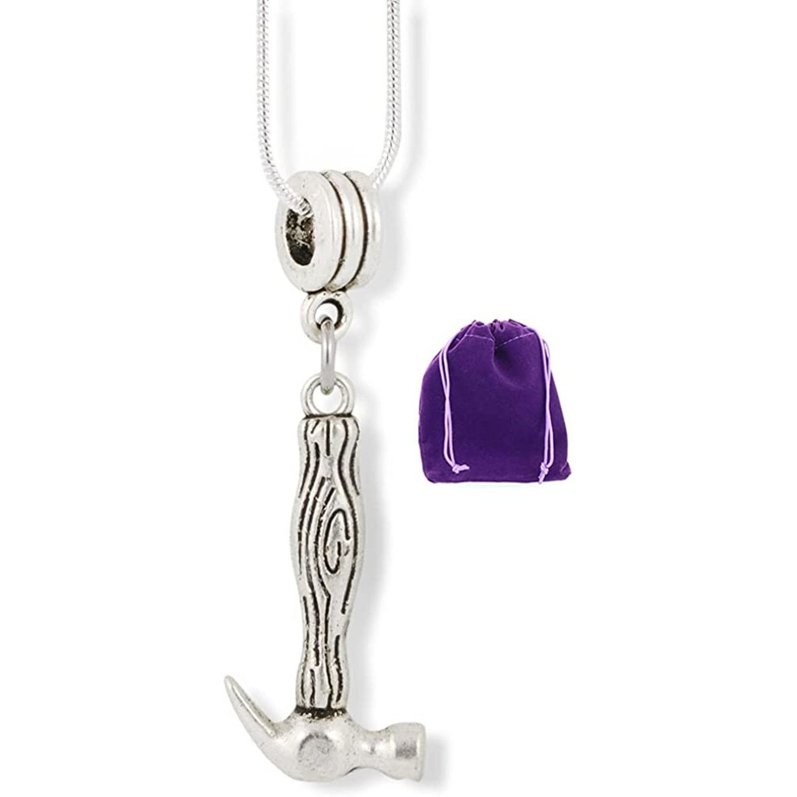 & Other Stories Hammer Necklace Pendant Builder Carpenter Pendant Jewelry Size ONE SIZE - 1 Thumbnail