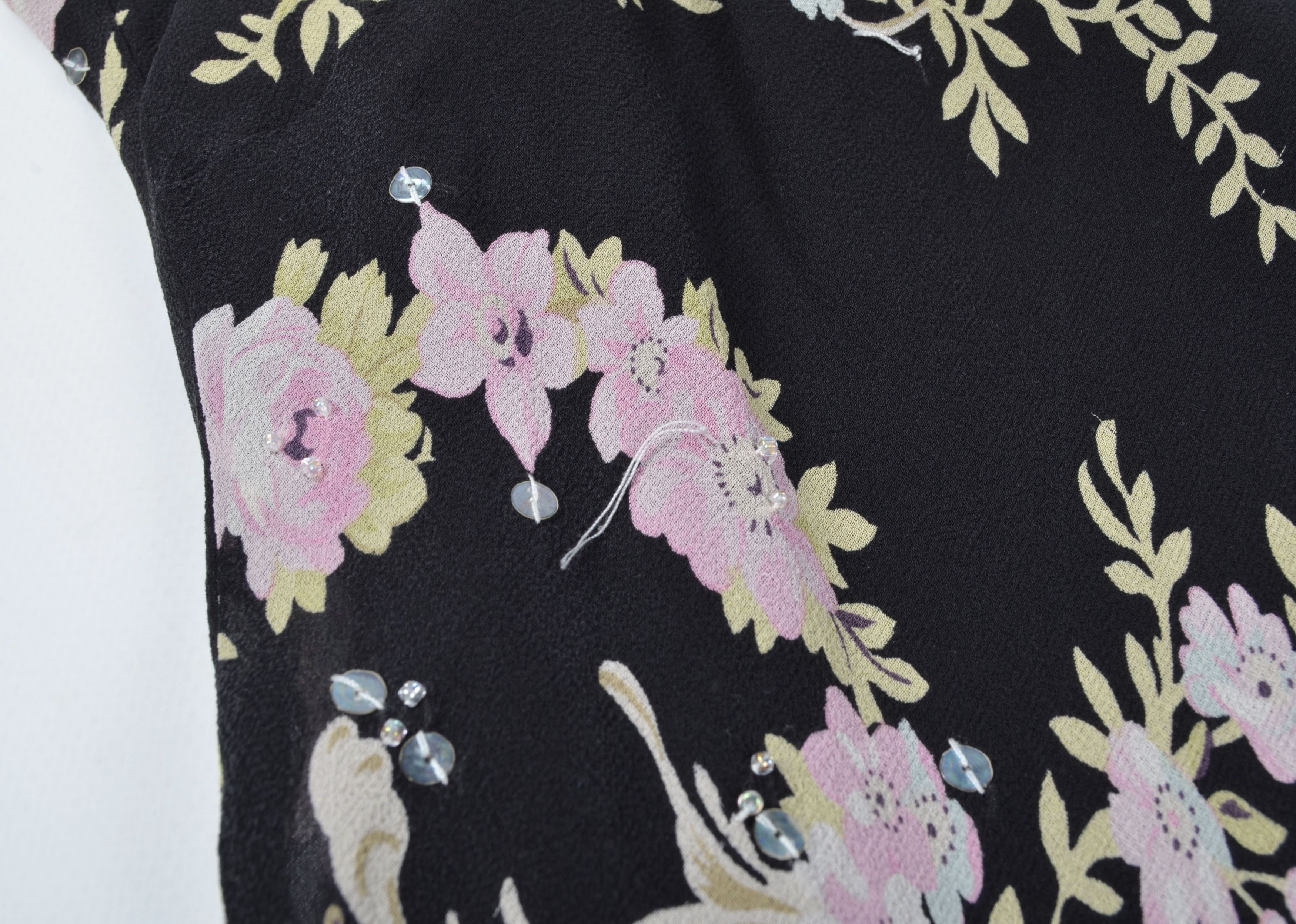 Laura Ashley Vintage Laura Ashley Y2K Mermaid Fairy Floral Dress Size M / US 6-8 / IT 42-44 - 9 Thumbnail