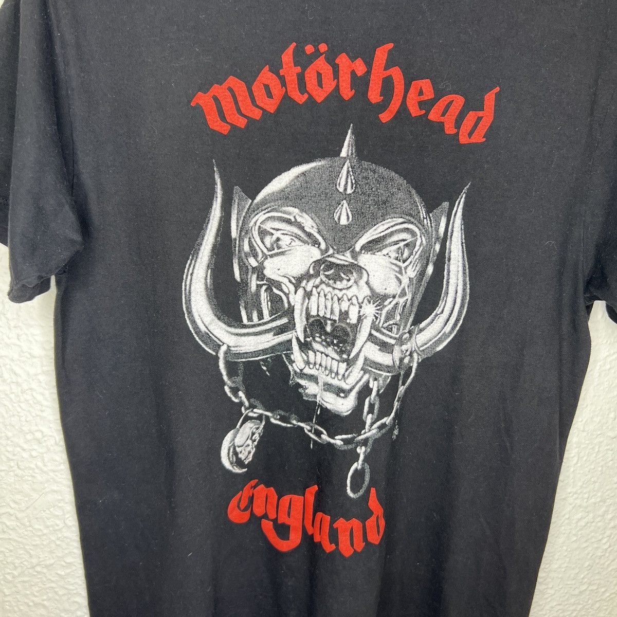 Band Tees × Vintage Vintage 90s Motorhead England Heavy Metal Band Rock Tshirt Size US M / EU 48-50 / 2 - 4 Thumbnail