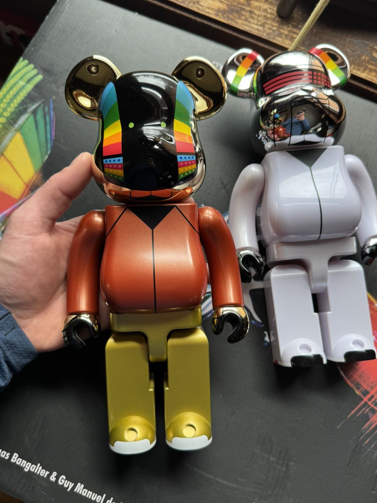 Medicom Toy Medicom BE@RBRICK 400% Daft Punk Size ONE SIZE - 2 Thumbnail