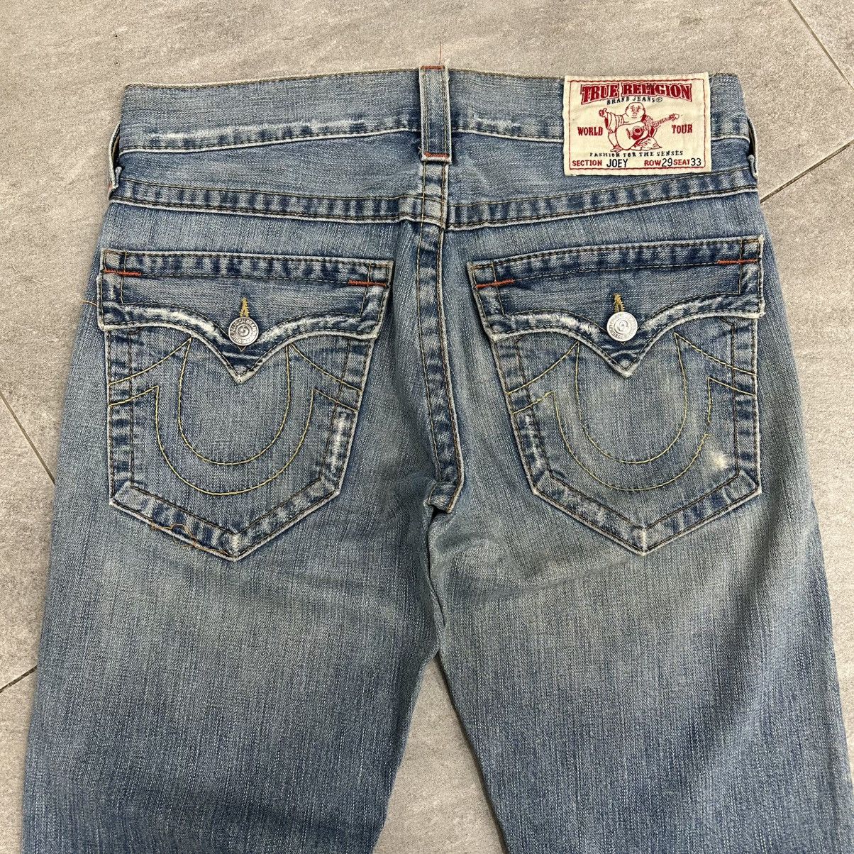 True Religion Vintage 90s True Religion Joey Flared Denim Size US 33 - 16 Thumbnail