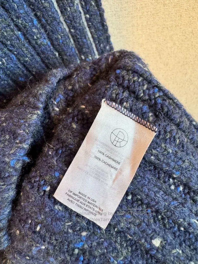 The Row The Row Full Cashmere Knitted Skirt Size 22" - 5 Thumbnail