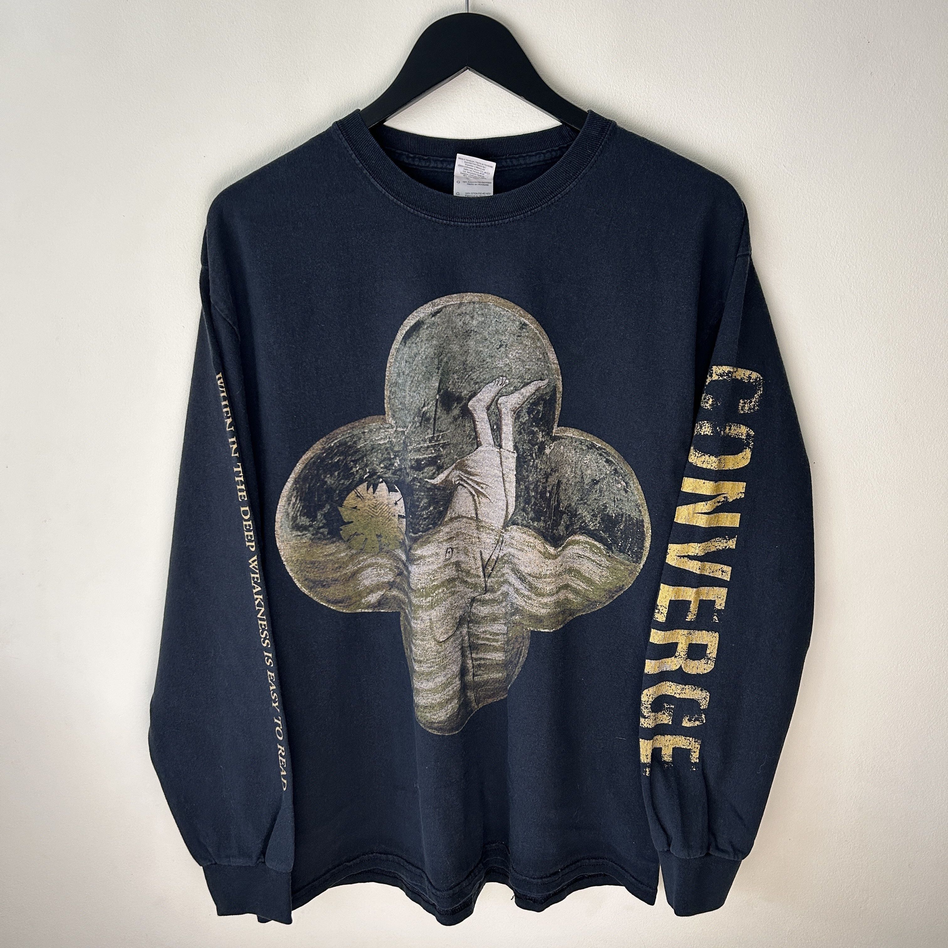 Band Tees Vintage Converge The Deep Longsleeve T-shirt Size US L / EU 52-54 / 3 - 1 Thumbnail