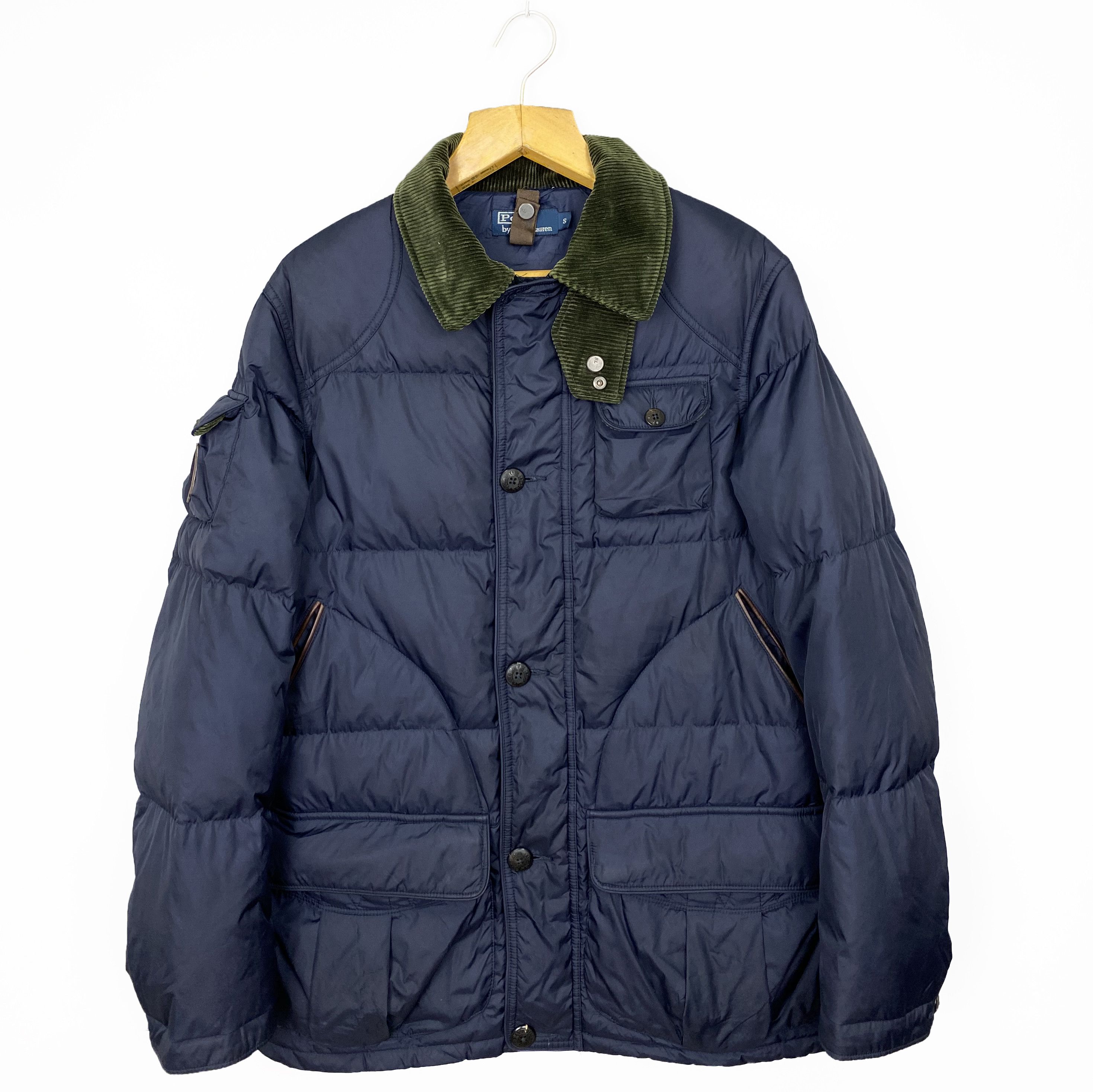 Polo Ralph Lauren POLO RALPH LAUREN Vintage Down Jacket Leather Patch Size US S / EU 44-46 / 1 - 1 Thumbnail