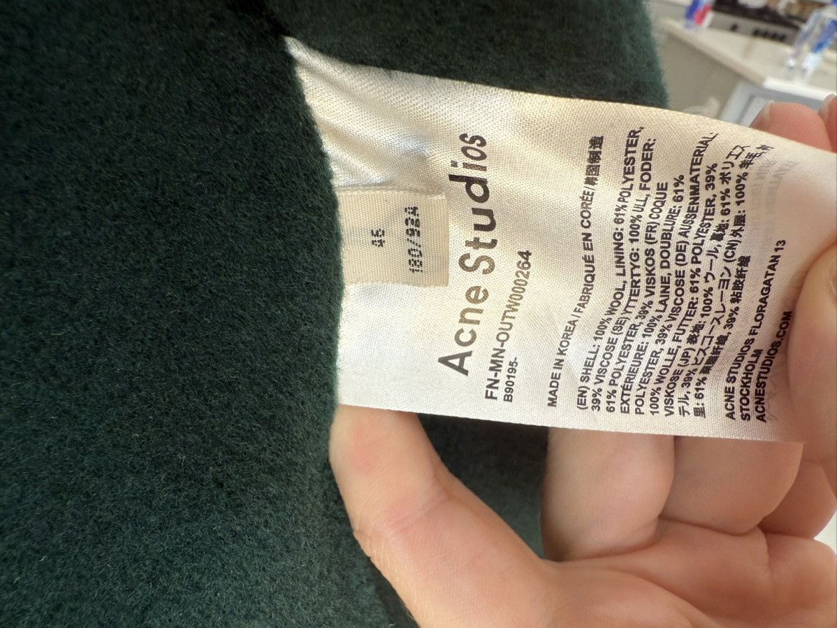 Acne Studios Acne Studios Green Coat Size US S / EU 44-46 / 1 - 3 Thumbnail