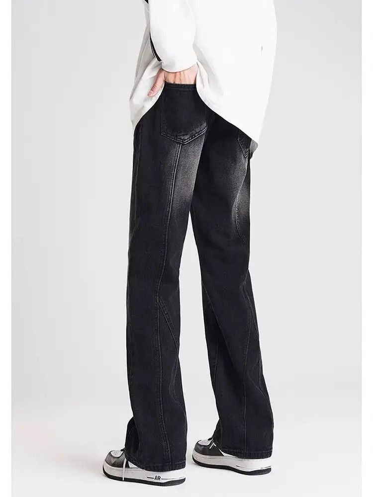 Japanese Brand Retro loose casual straight leg jeans Size US 30 / EU 46 - 5 Thumbnail